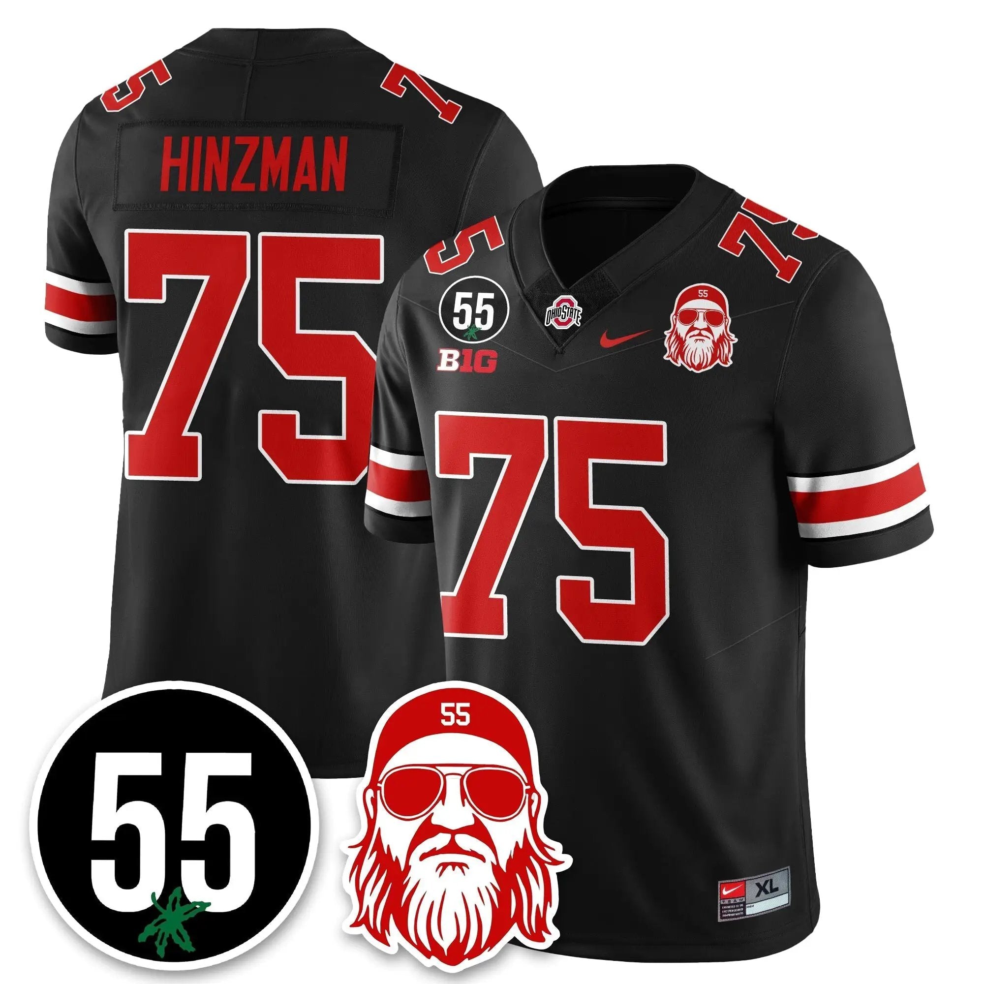 OSU Vapor Limited Jersey - Nick Mangold Patch by Ohio State Buckeyes