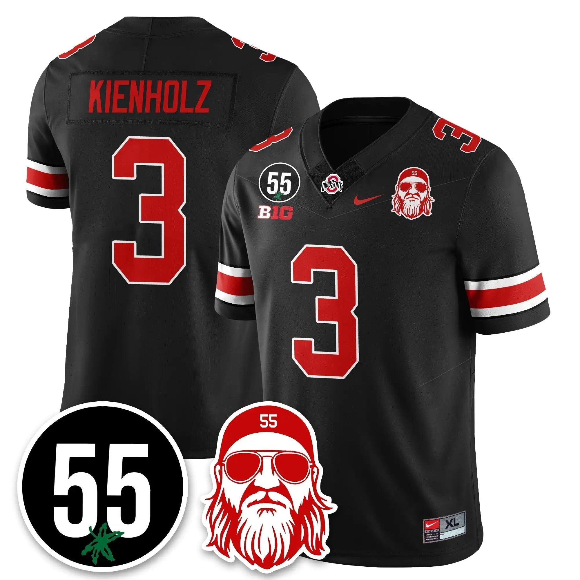 OSU Vapor Limited Jersey - Nick Mangold Patch by Ohio State Buckeyes