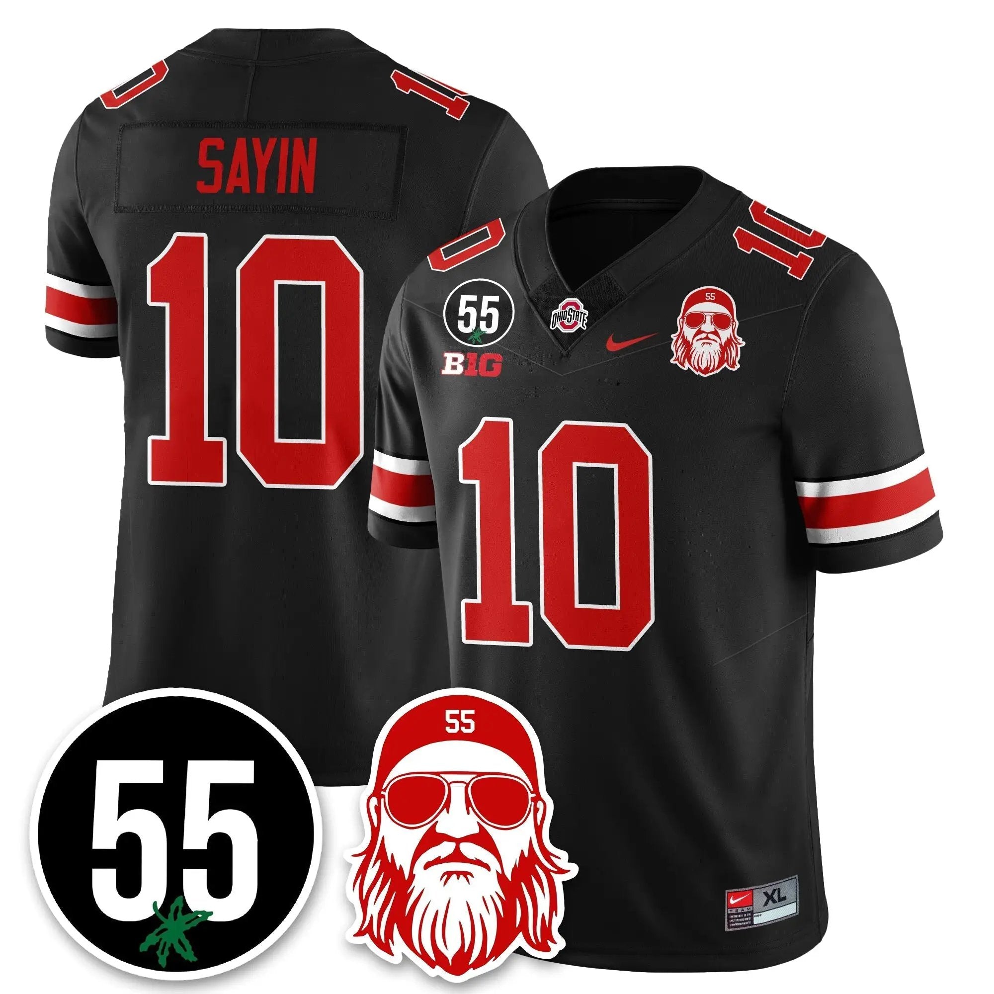 OSU Vapor Limited Jersey - Nick Mangold Patch by Ohio State Buckeyes