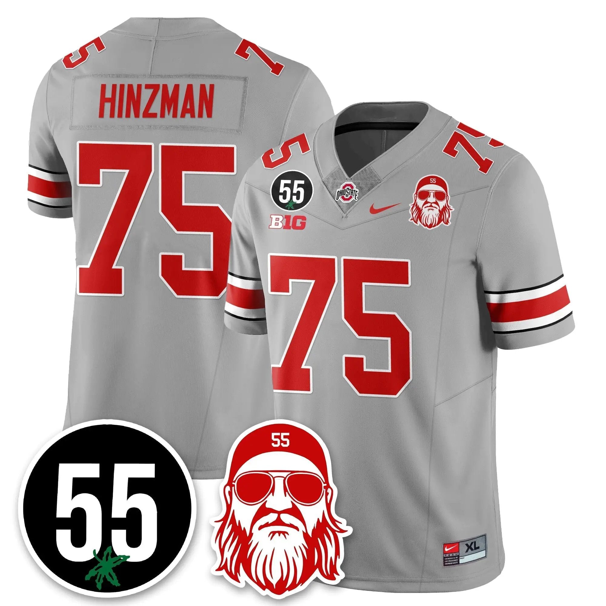 OSU Vapor Limited Jersey - Nick Mangold Patch by Ohio State Buckeyes