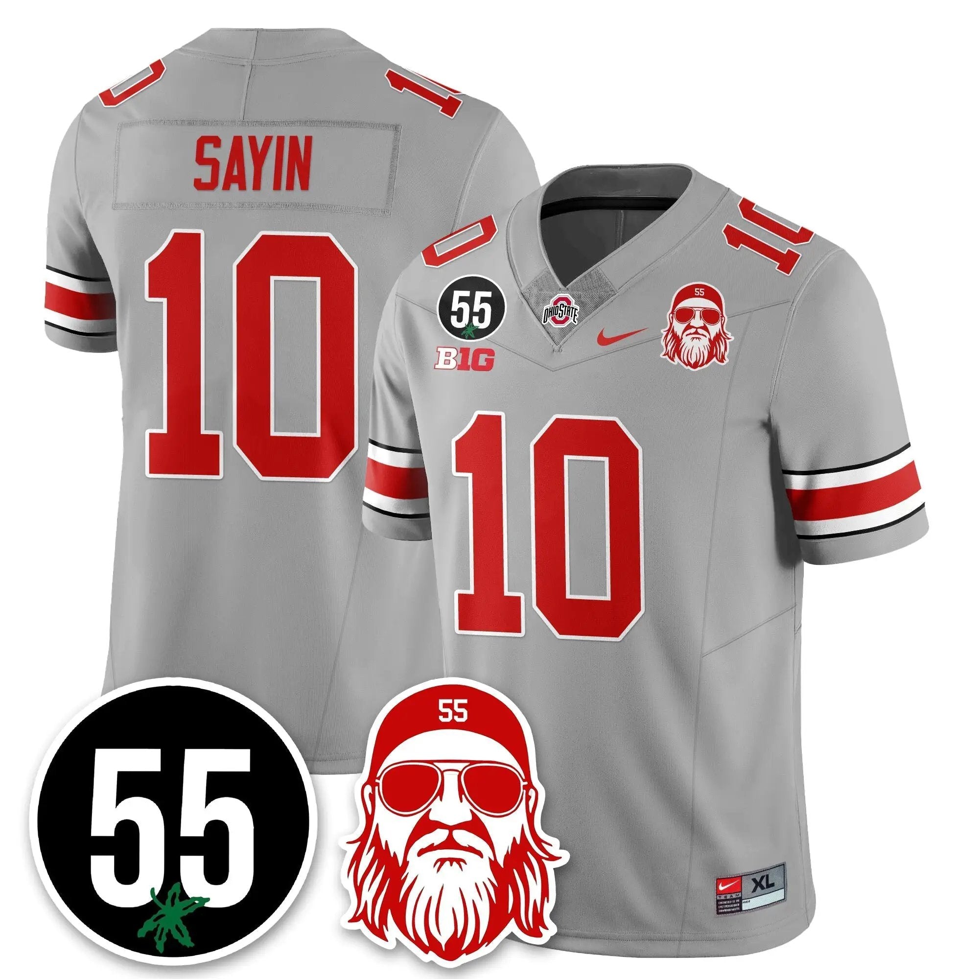 OSU Vapor Limited Jersey - Nick Mangold Patch by Ohio State Buckeyes