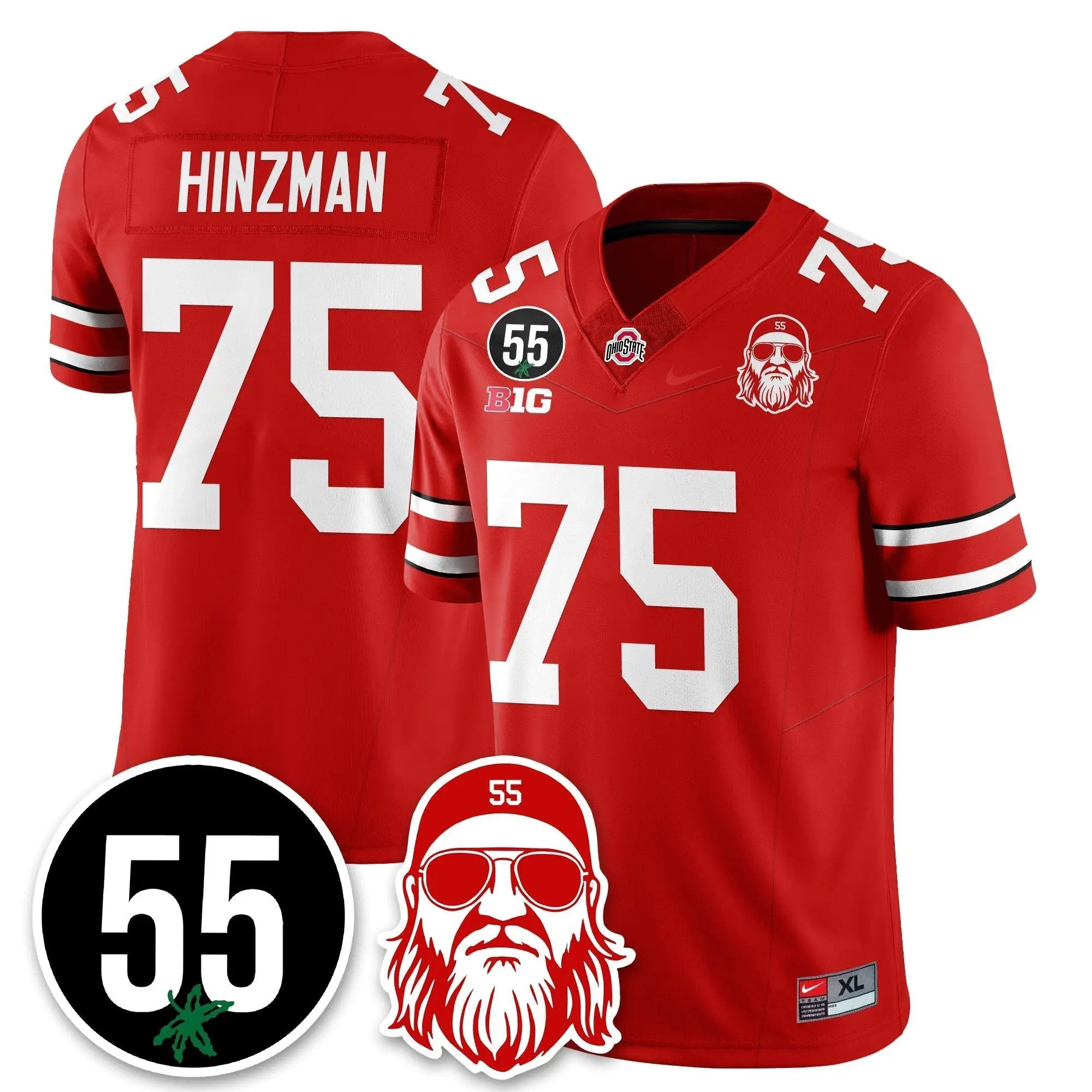 OSU Vapor Limited Jersey - Nick Mangold Patch by Ohio State Buckeyes