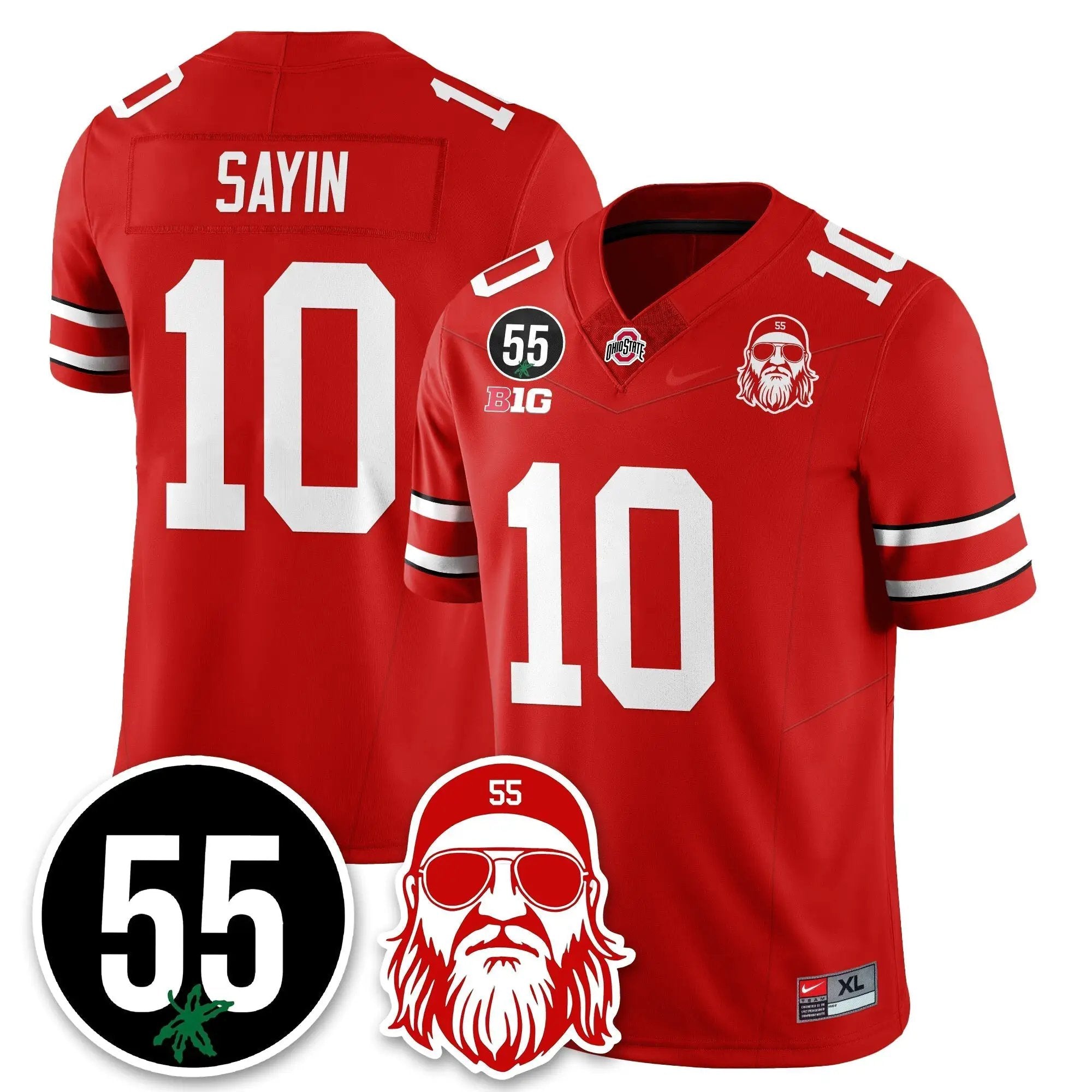 OSU Vapor Limited Jersey - Nick Mangold Patch by Ohio State Buckeyes