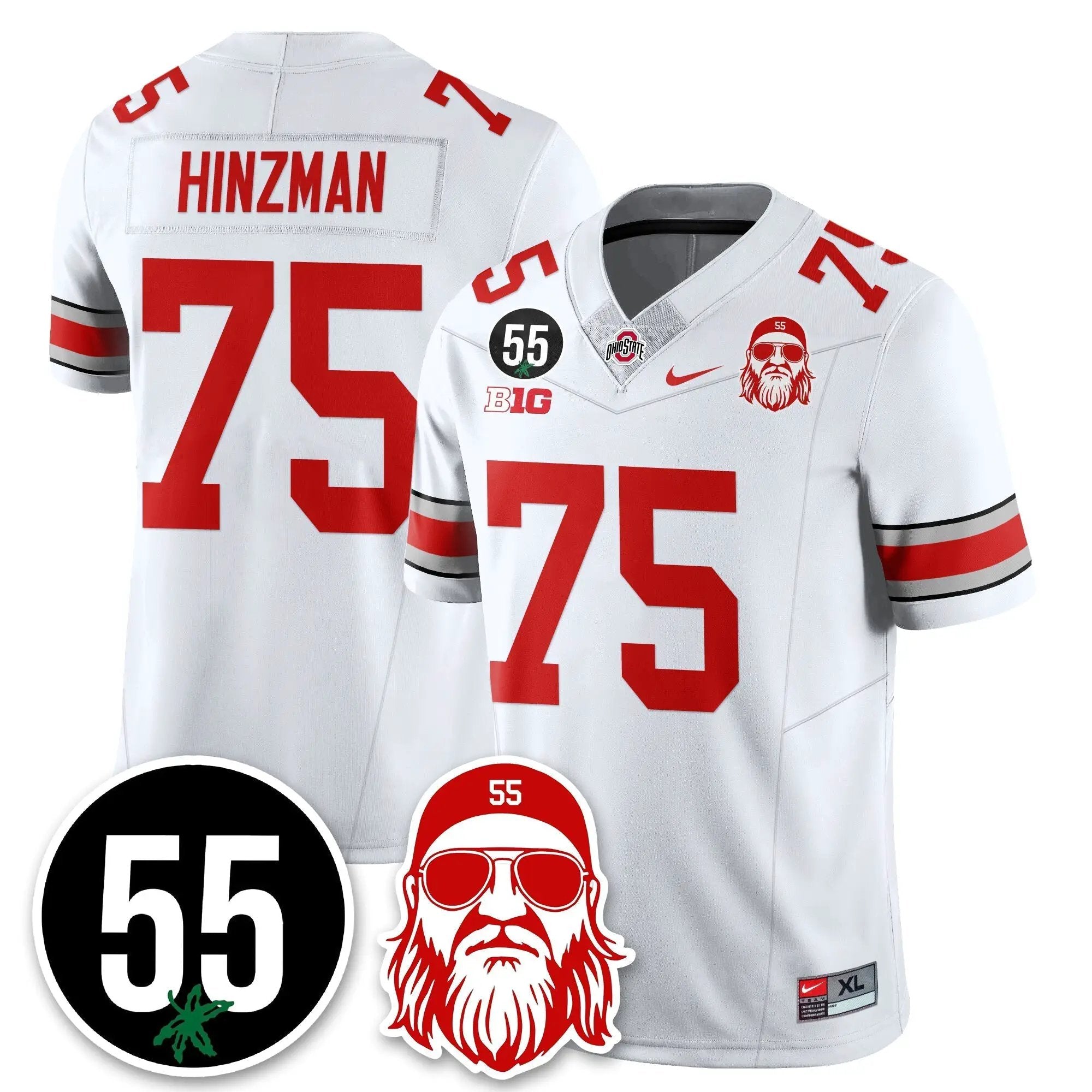 OSU Vapor Limited Jersey - Nick Mangold Patch by Ohio State Buckeyes
