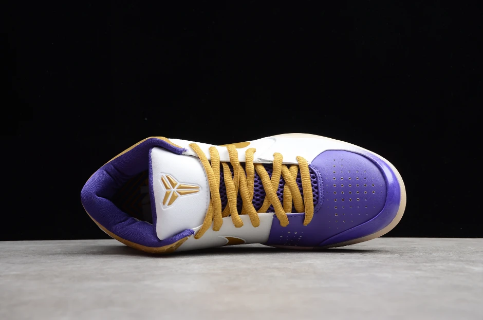 NK Kobe 4 Purple White Varsity Gold Metallic by Air Jordan