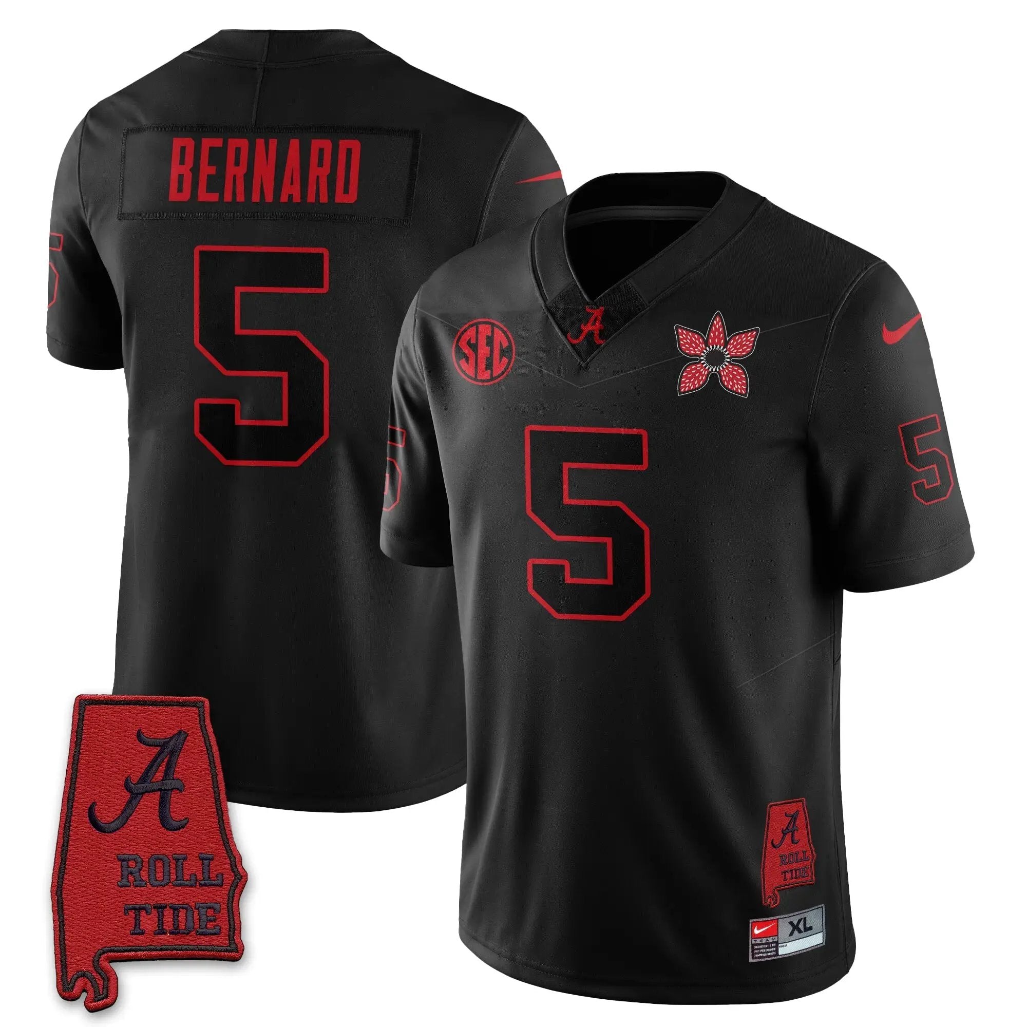 BAMA 'Stranger Things Edition' Vapor Limited Jersey by Alabama Crimson Tide