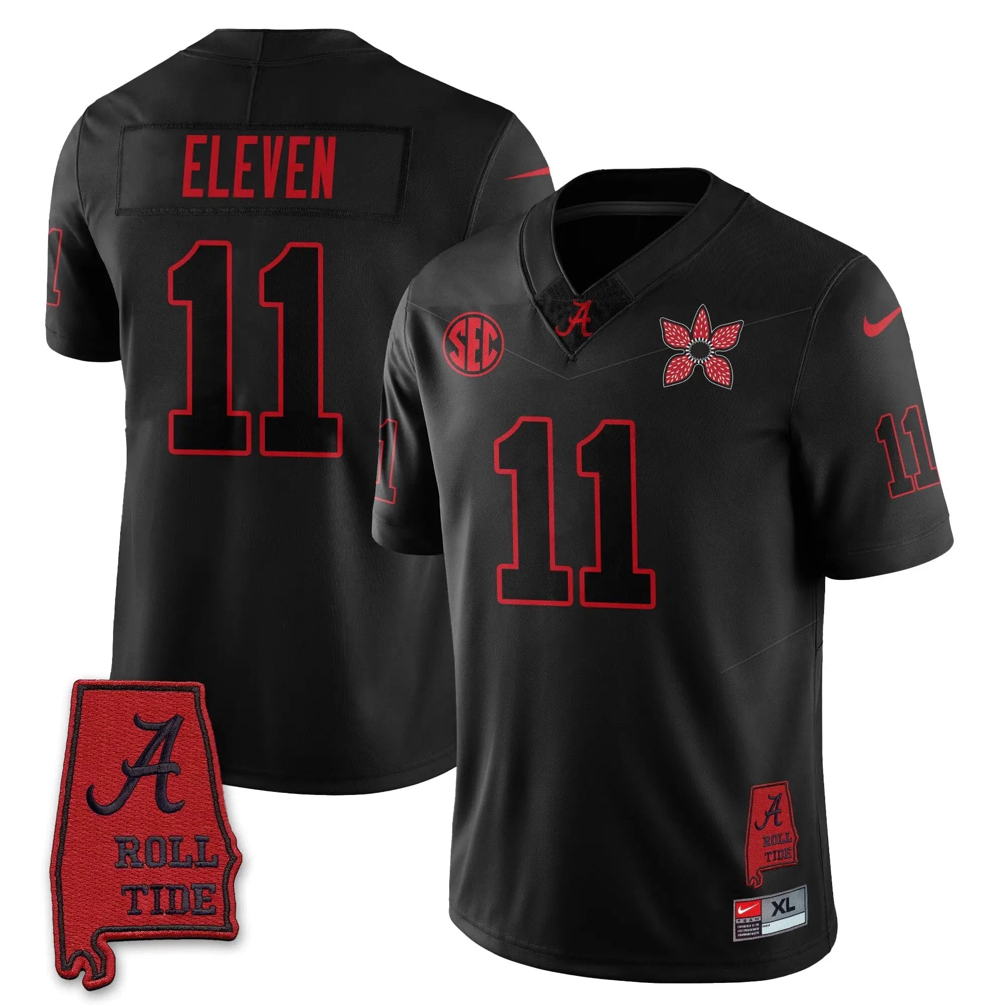 BAMA 'Stranger Things Edition' Vapor Limited Jersey by Alabama Crimson Tide
