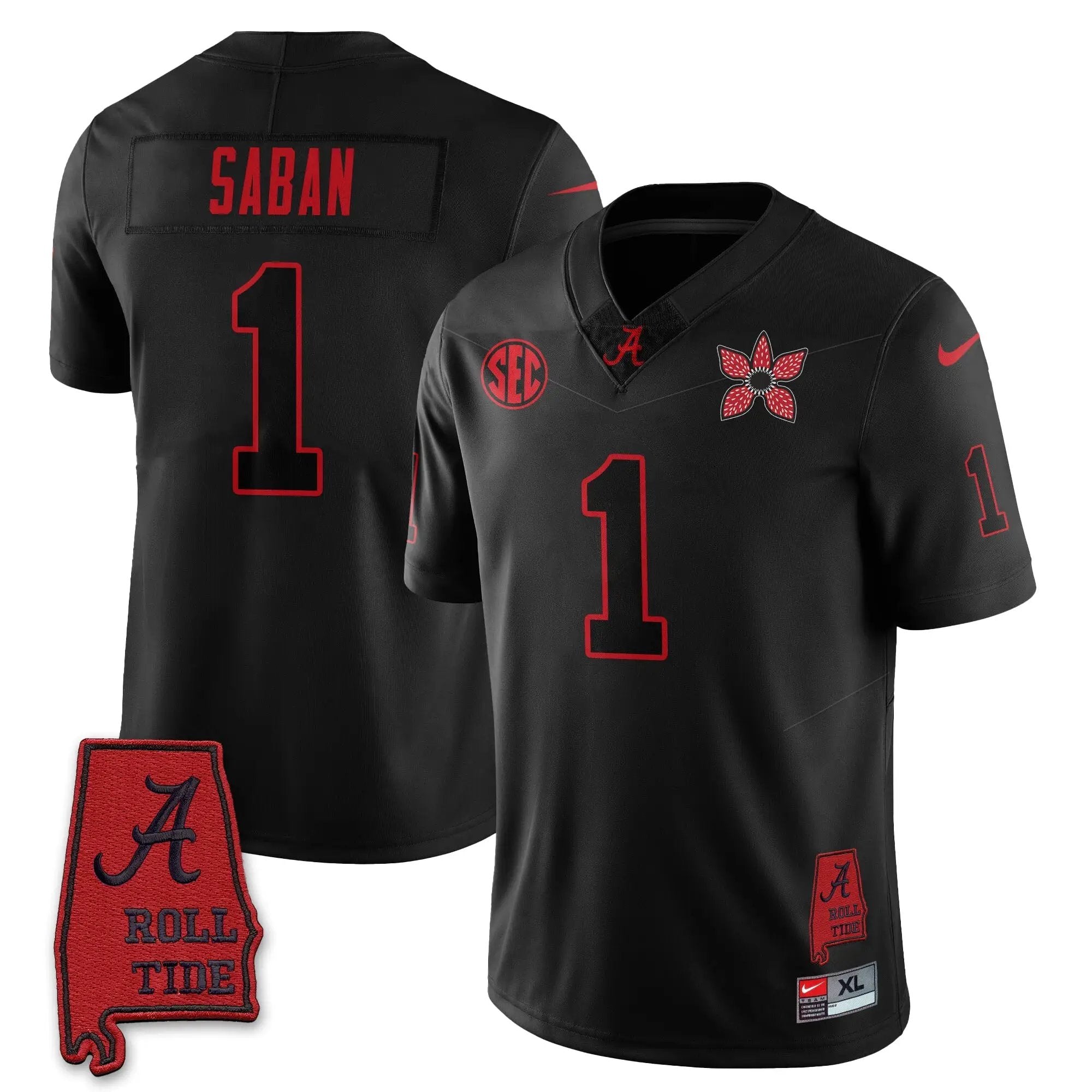 BAMA 'Stranger Things Edition' Vapor Limited Jersey by Alabama Crimson Tide