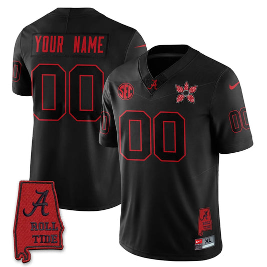Custom BAMA 'Stranger Things Edition' Vapor Limited Jersey by Alabama Crimson Tide