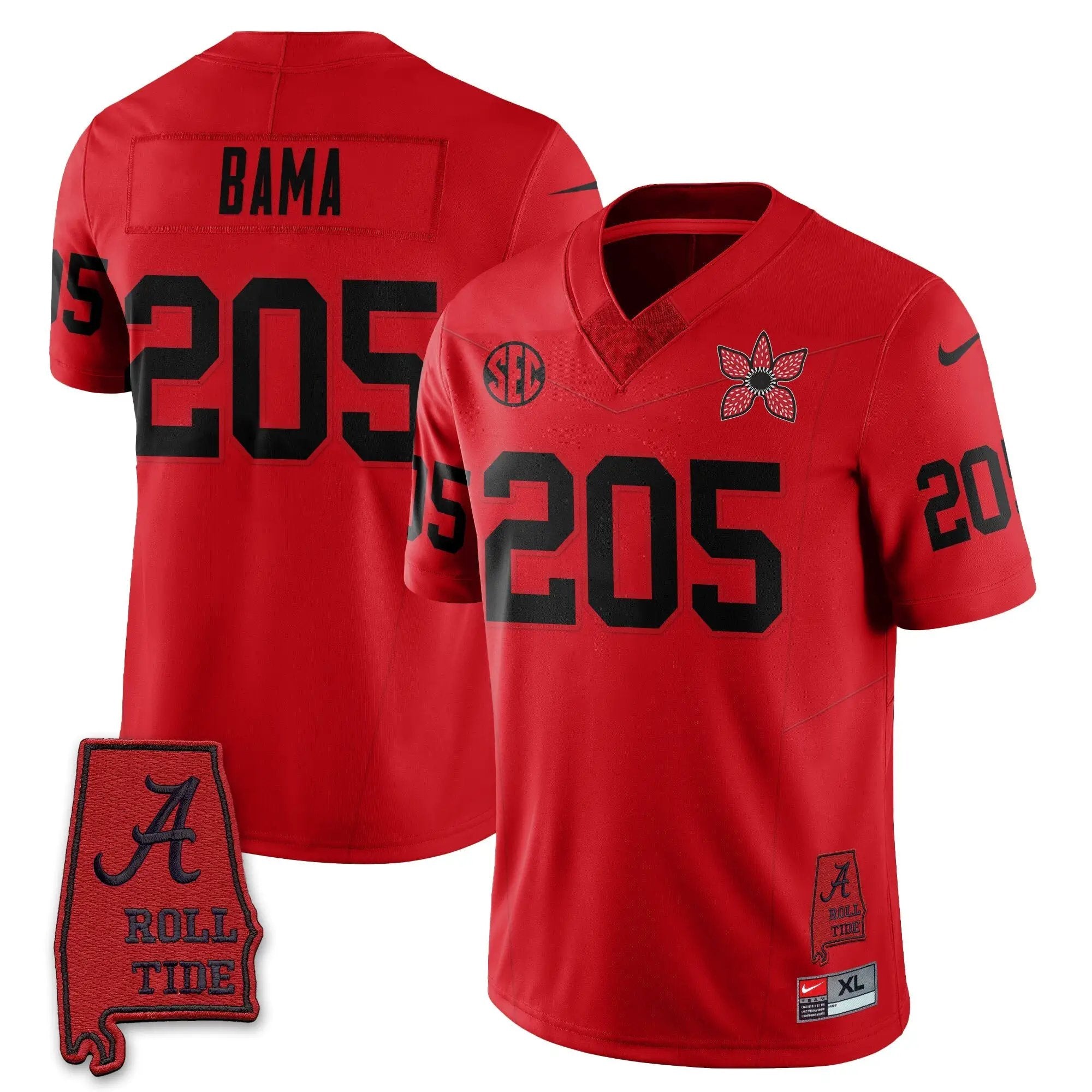 BAMA 'Stranger Things Edition' Vapor Limited Jersey by Alabama Crimson Tide