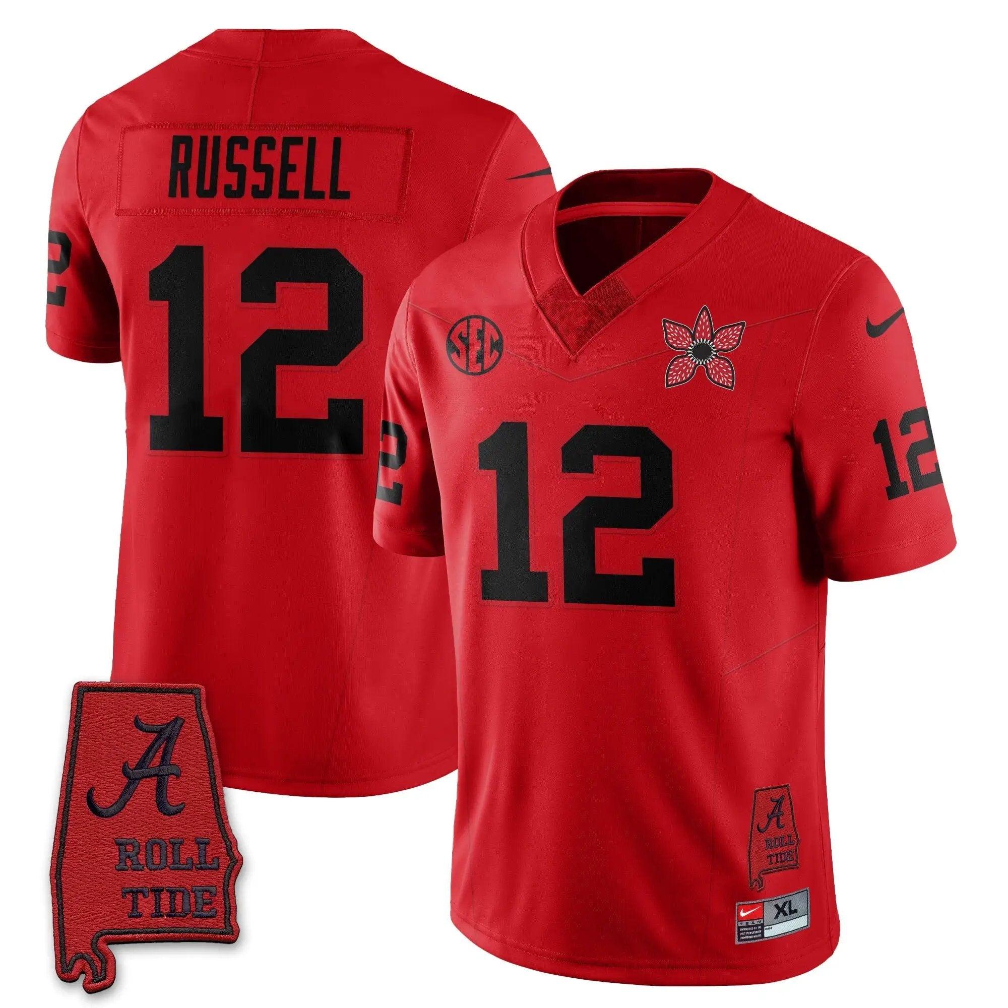 BAMA 'Stranger Things Edition' Vapor Limited Jersey by Alabama Crimson Tide