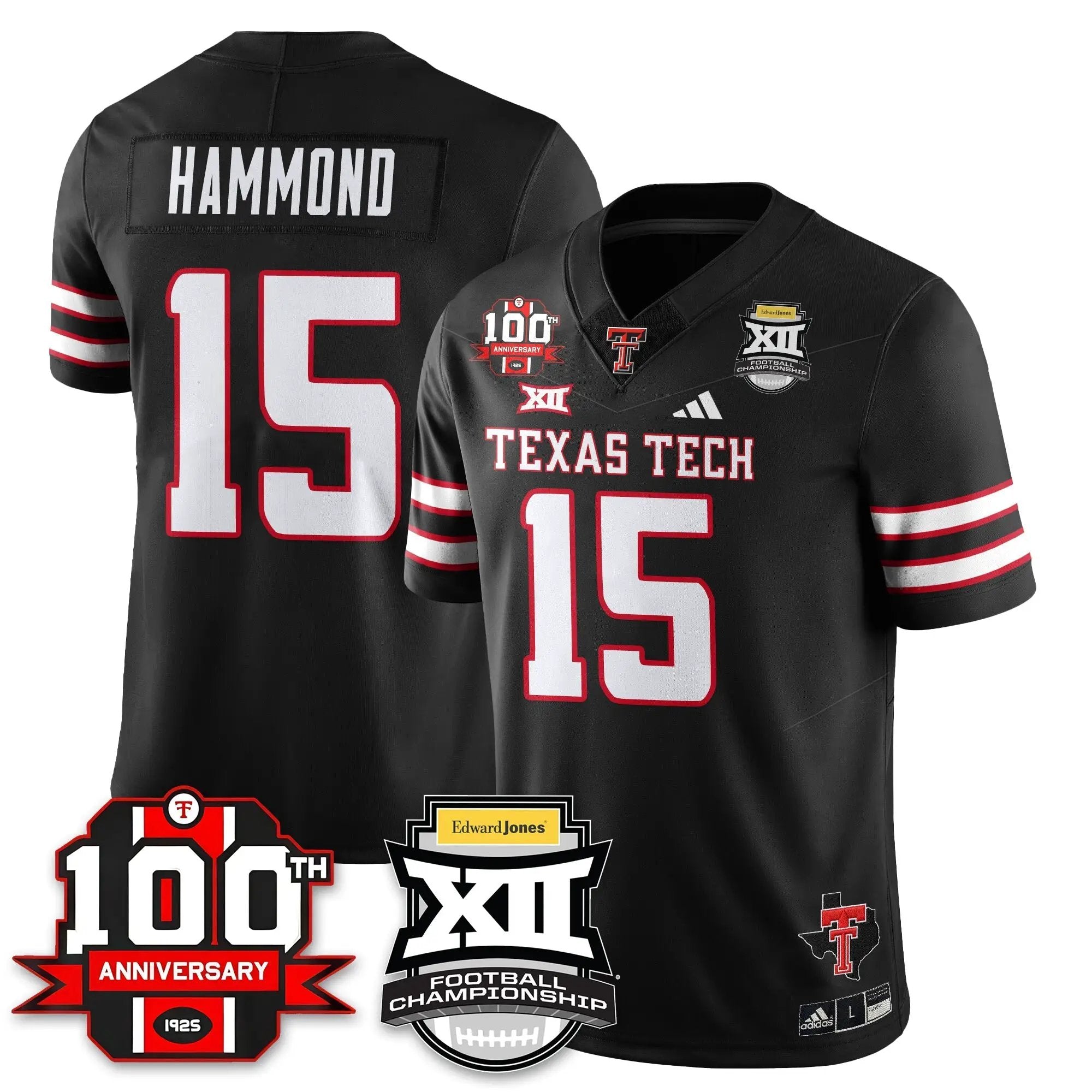 TTU Vapor Limited Jersey - Edward Jones Champions by Texas Tech Red Raiders