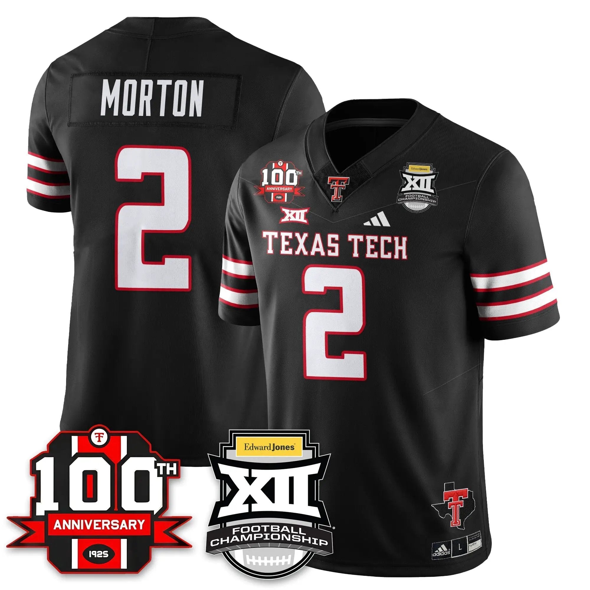 TTU Vapor Limited Jersey - Edward Jones Champions by Texas Tech Red Raiders