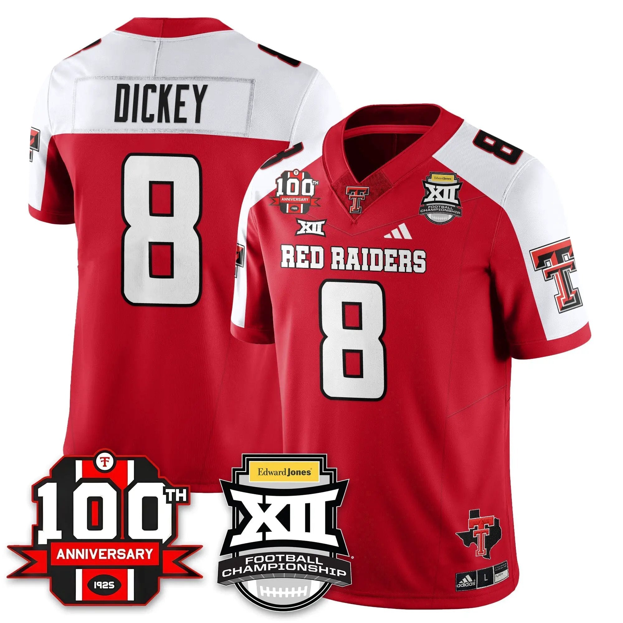 TTU Vapor Limited Jersey - Edward Jones Champions by Texas Tech Red Raiders