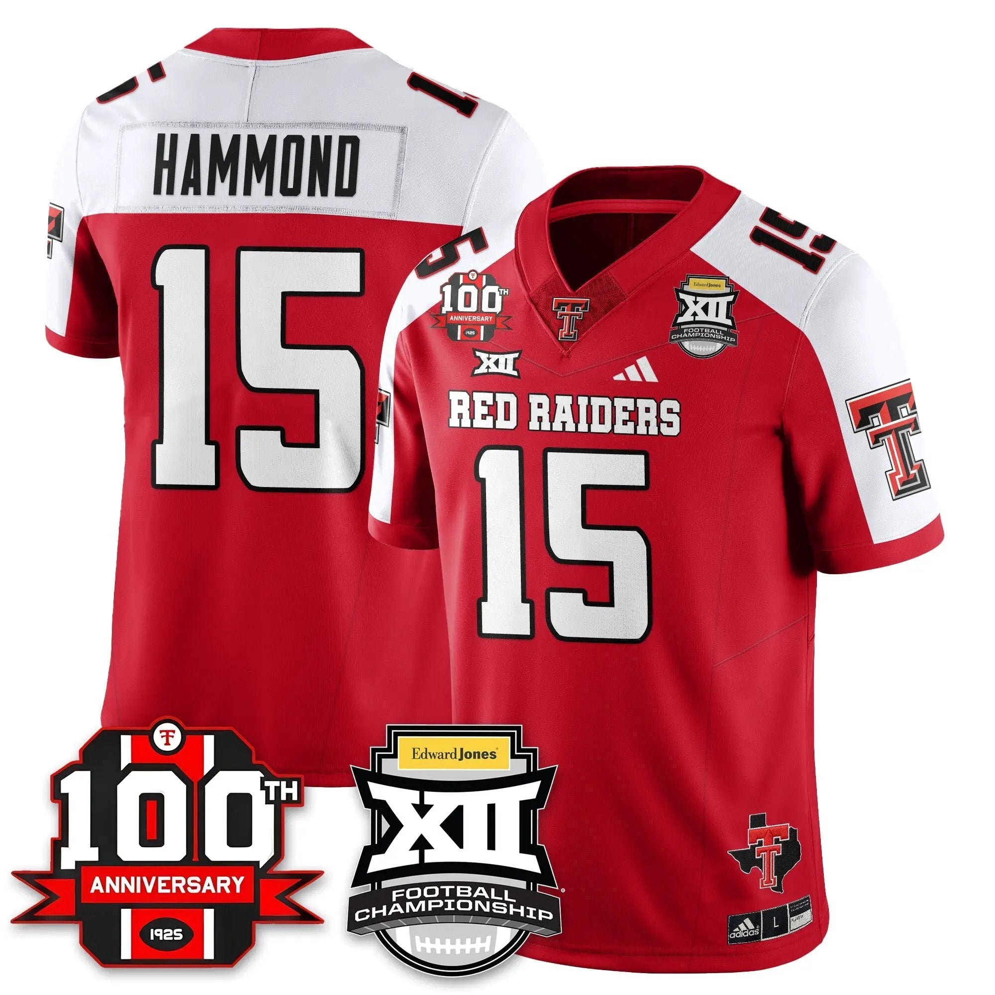 TTU Vapor Limited Jersey - Edward Jones Champions by Texas Tech Red Raiders