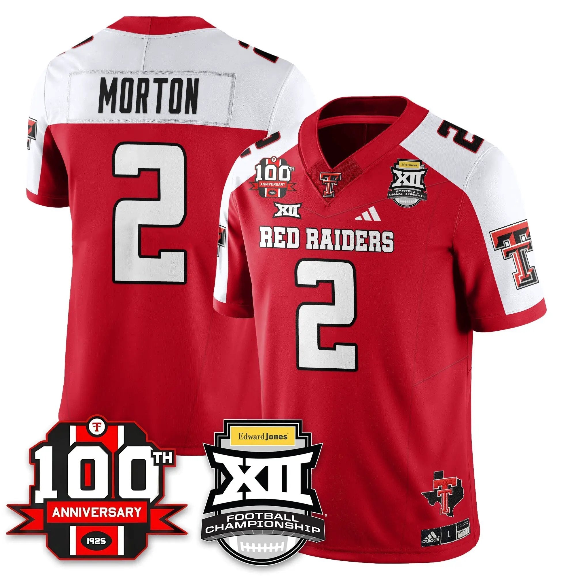 TTU Vapor Limited Jersey - Edward Jones Champions by Texas Tech Red Raiders