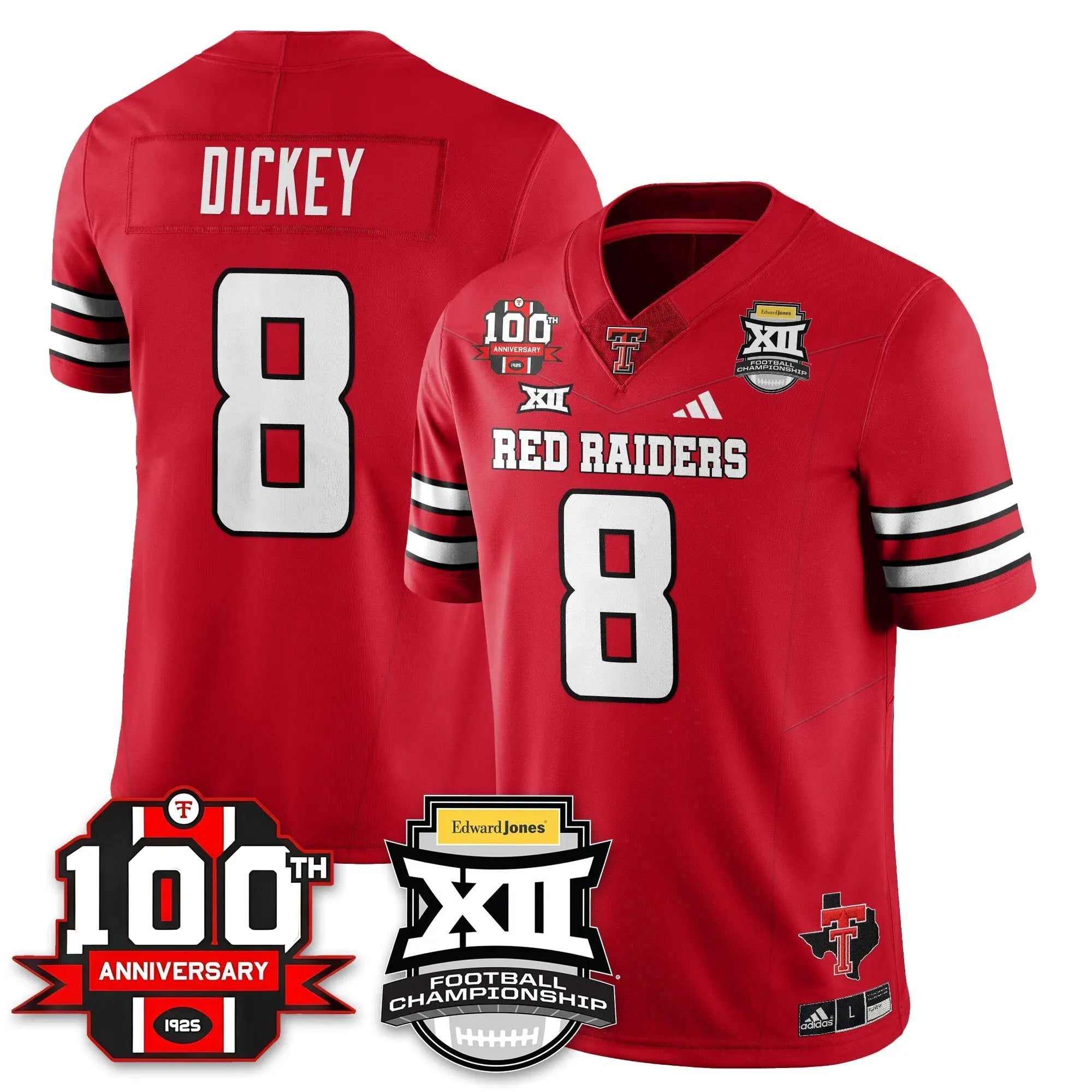 TTU Vapor Limited Jersey - Edward Jones Champions by Texas Tech Red Raiders