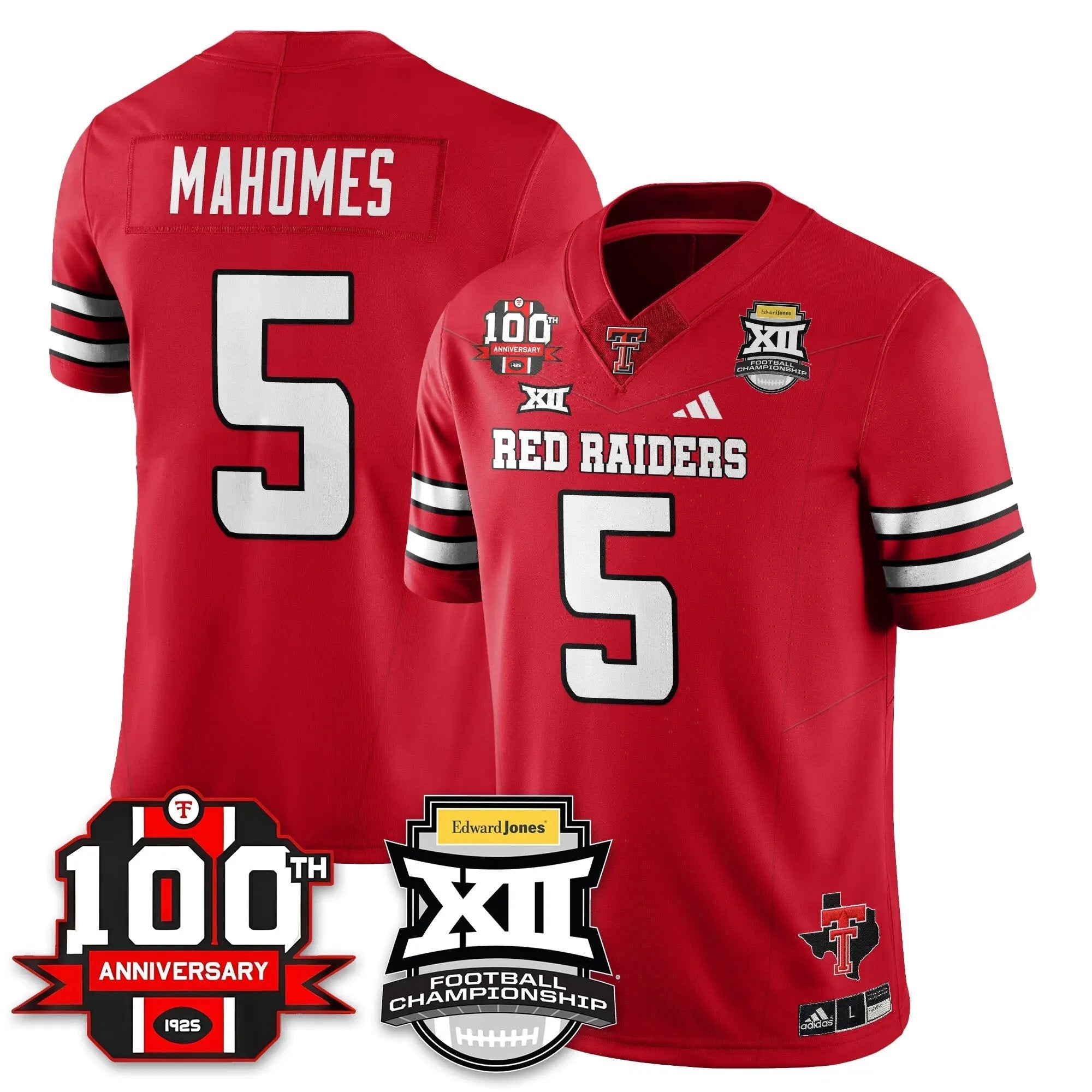 TTU Vapor Limited Jersey - Edward Jones Champions by Texas Tech Red Raiders