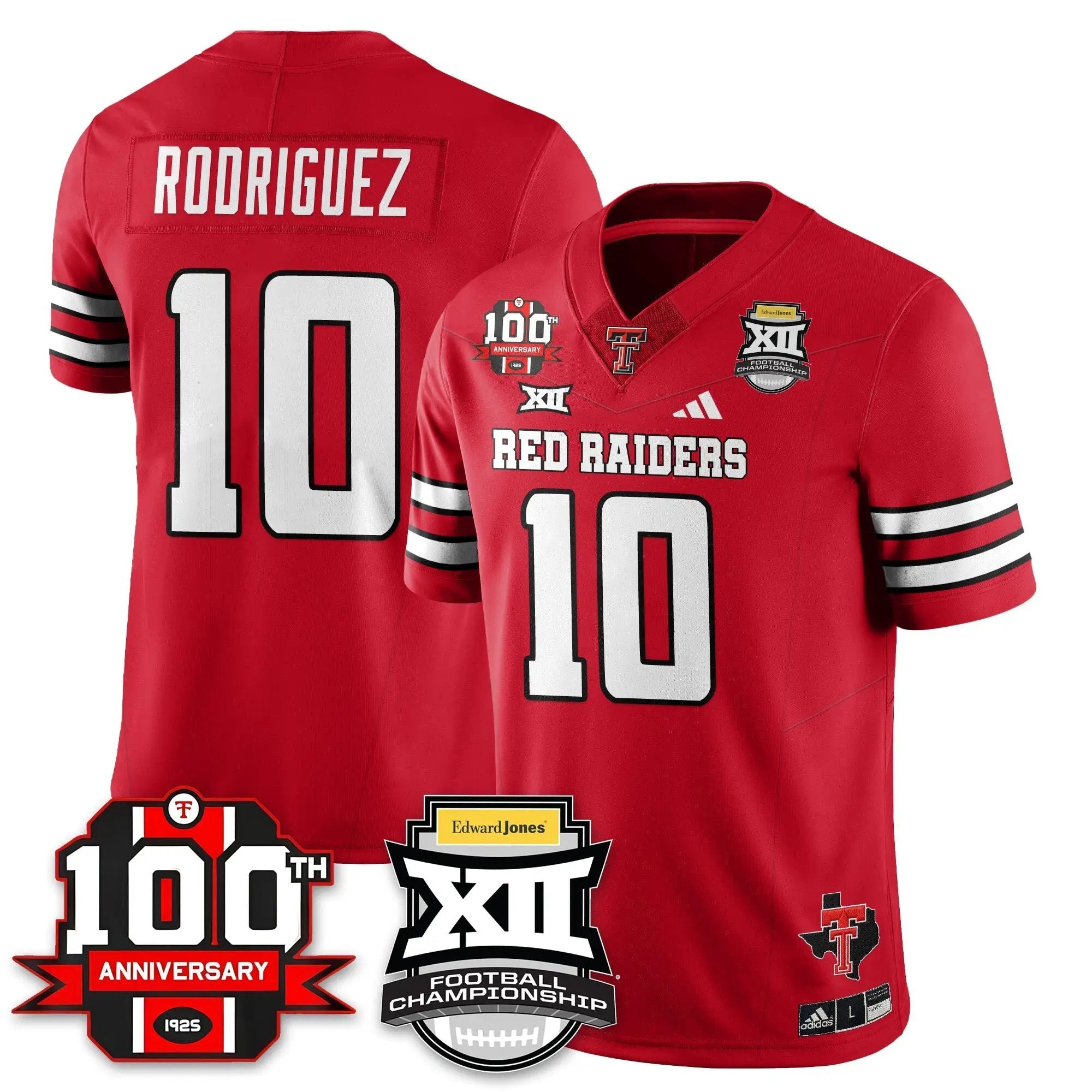 TTU Vapor Limited Jersey - Edward Jones Champions by Texas Tech Red Raiders