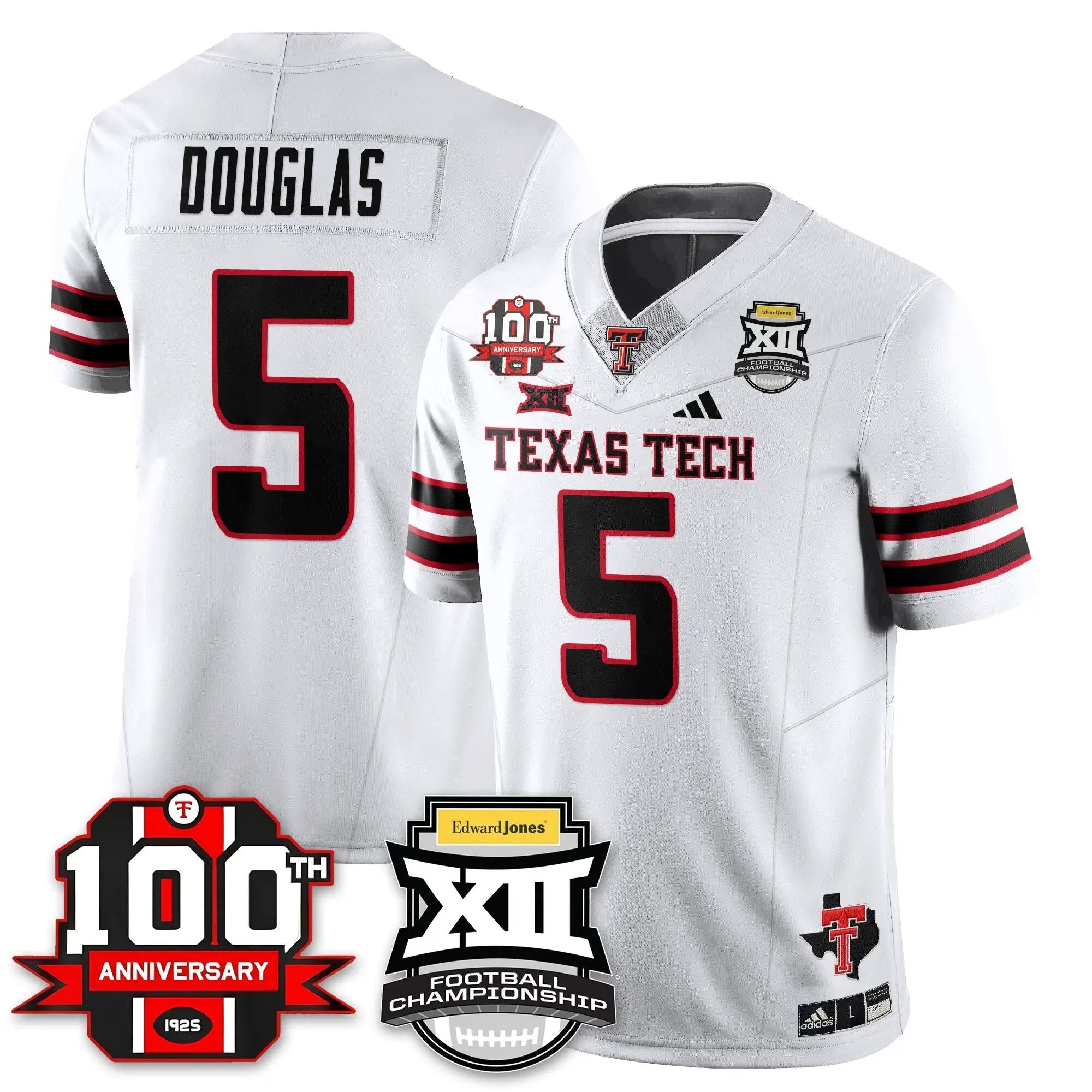 TTU Vapor Limited Jersey - Edward Jones Champions by Texas Tech Red Raiders