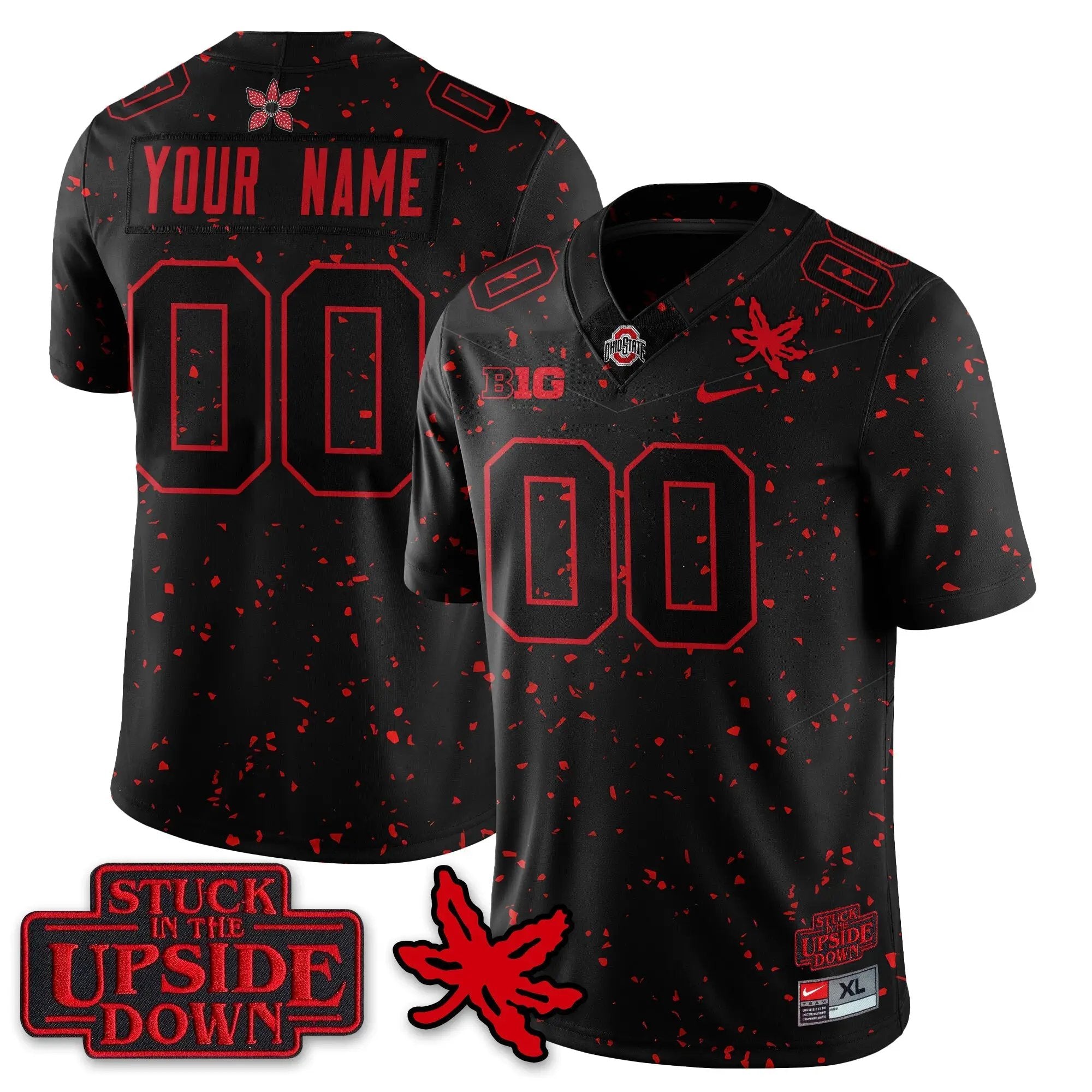 OSU 'Stranger Things Edition' Vapor Limited Custom Jersey by Hotgearco