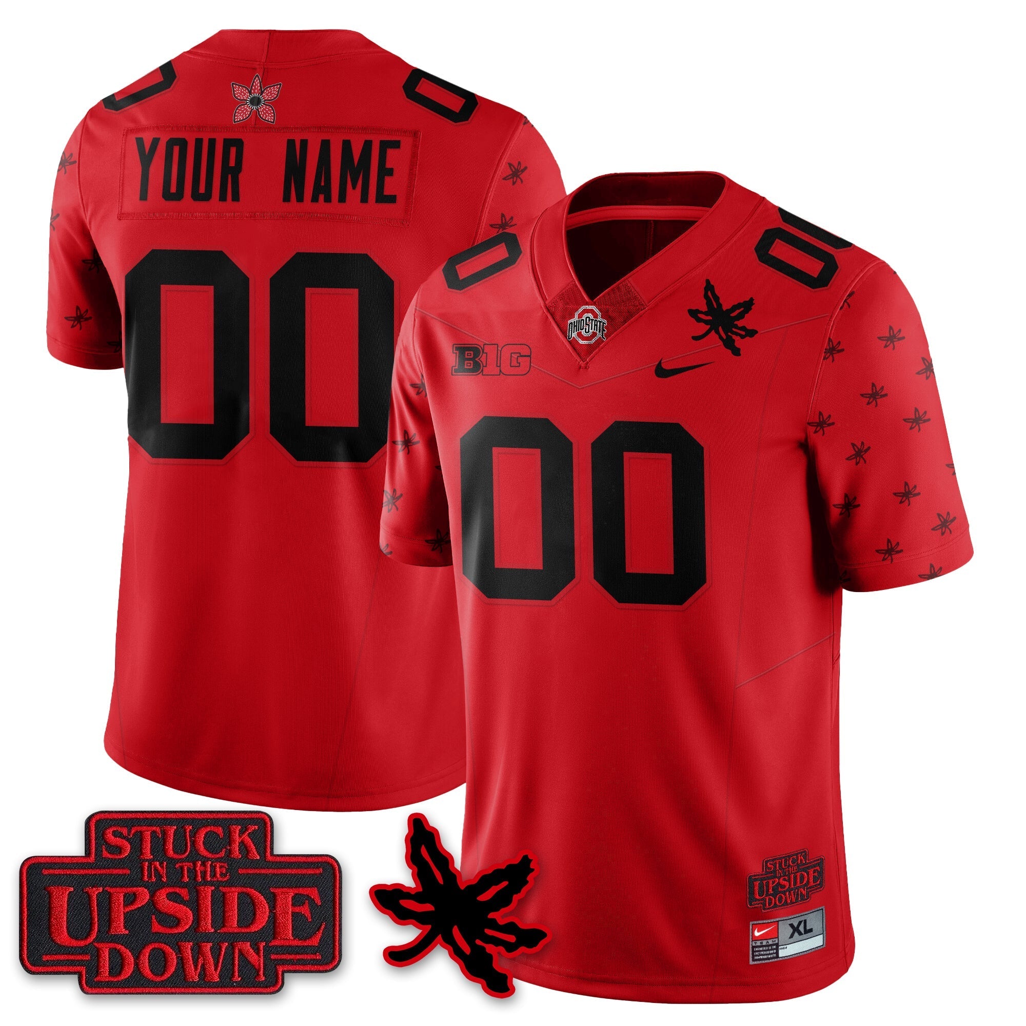OSU 'Stranger Things Edition' Vapor Limited Custom Jersey by Hotgearco