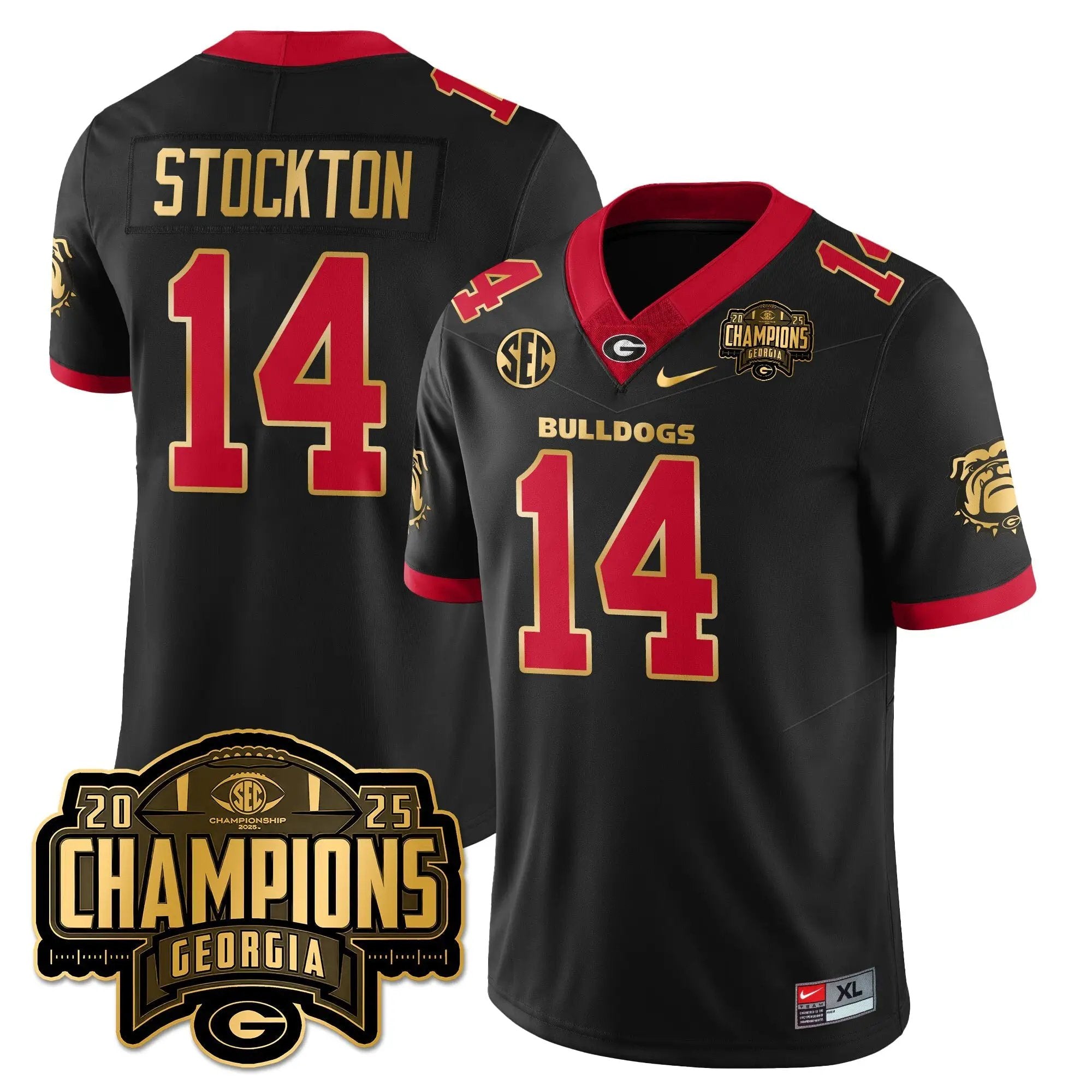 UGA Vapor Limited Jersey - SEC Football Champions by Georgia Bulldogs