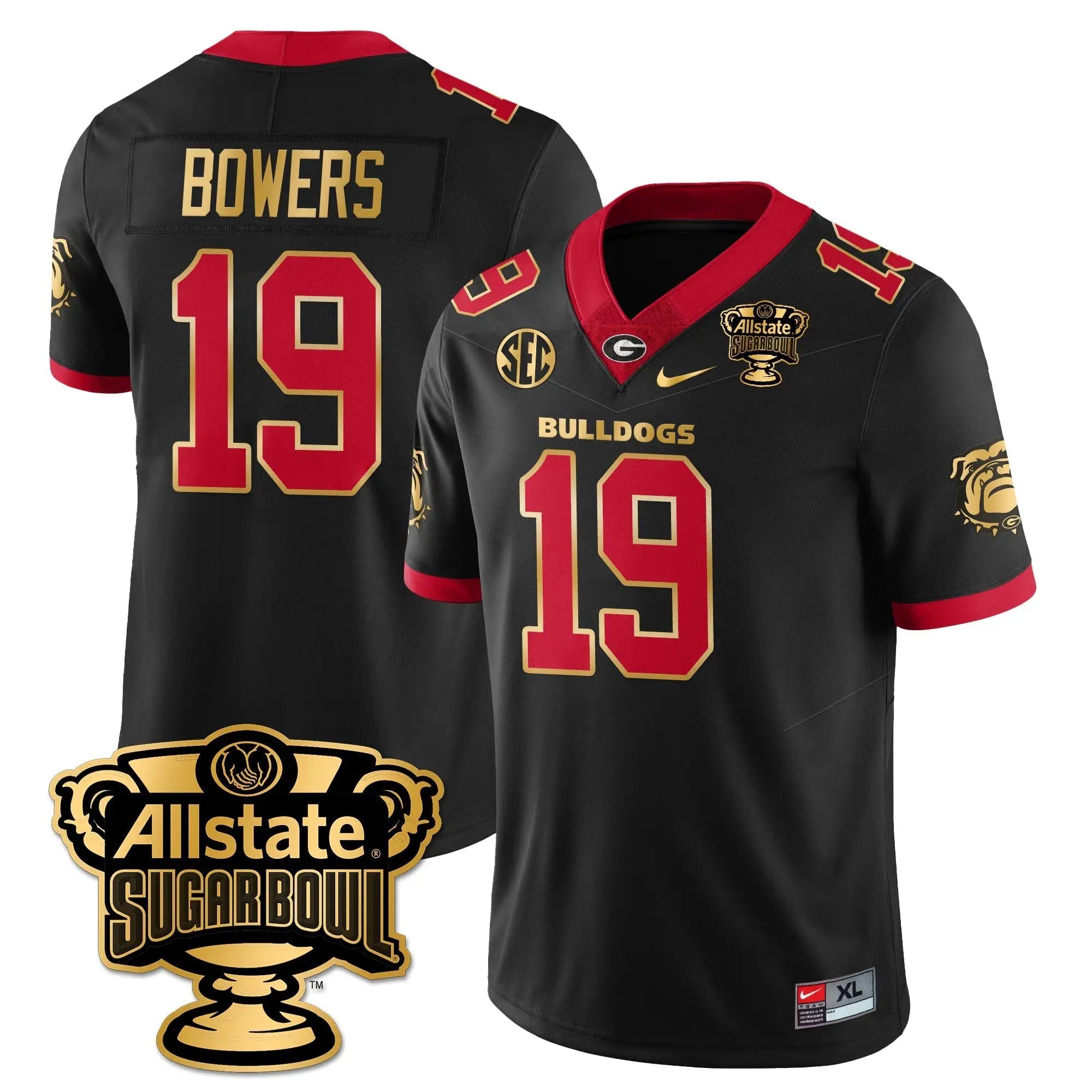UGA Vapor Limited Football Jersey - Sugar Bowl by Georgia Bulldogs