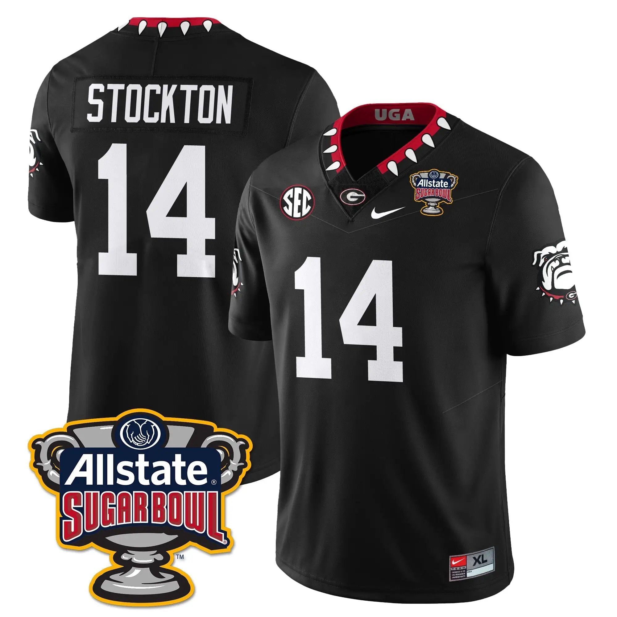 UGA Vapor Limited Football Jersey - Sugar Bowl by Georgia Bulldogs