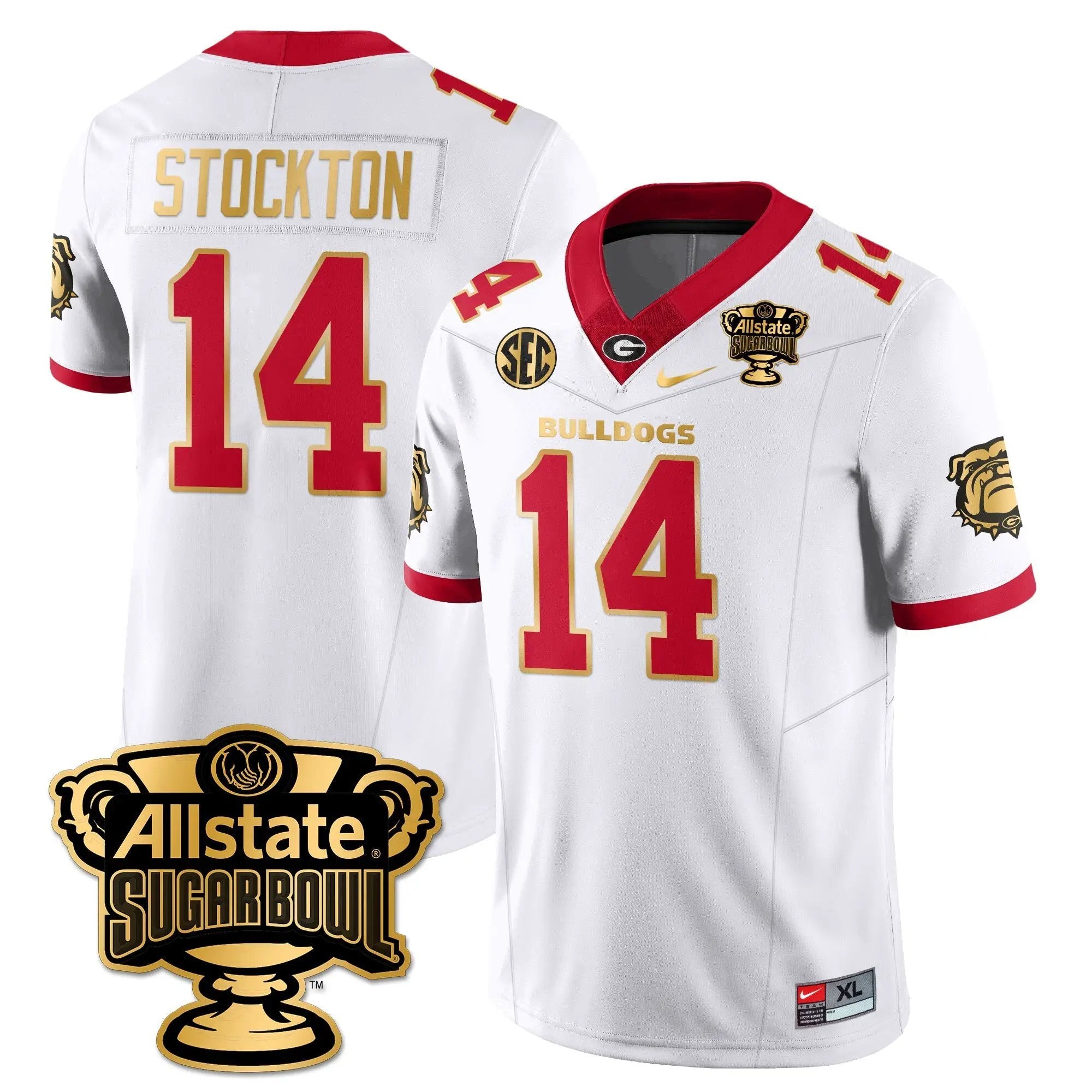UGA Vapor Limited Football Jersey - Sugar Bowl by Georgia Bulldogs