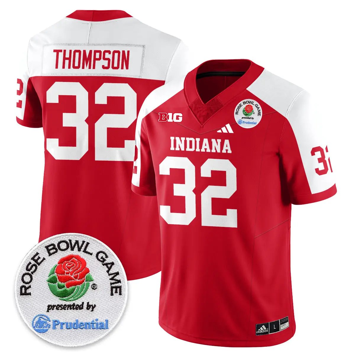 IND Vapor Limited Football Jersey - Rose Bowl by Indiana Hoosiers
