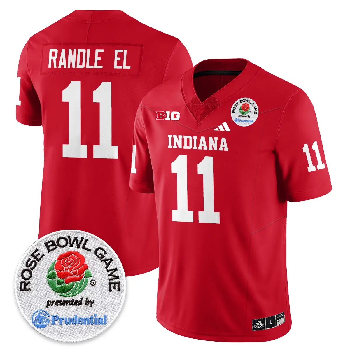 IND Vapor Limited Football Jersey - Rose Bowl by Indiana Hoosiers