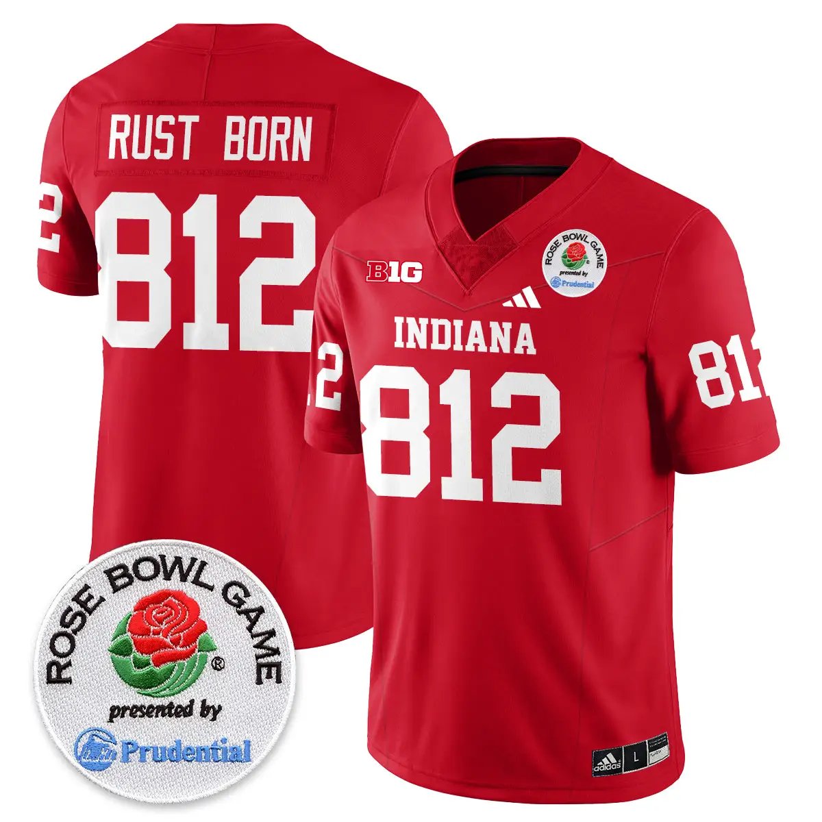IND Vapor Limited Football Jersey - Rose Bowl by Indiana Hoosiers