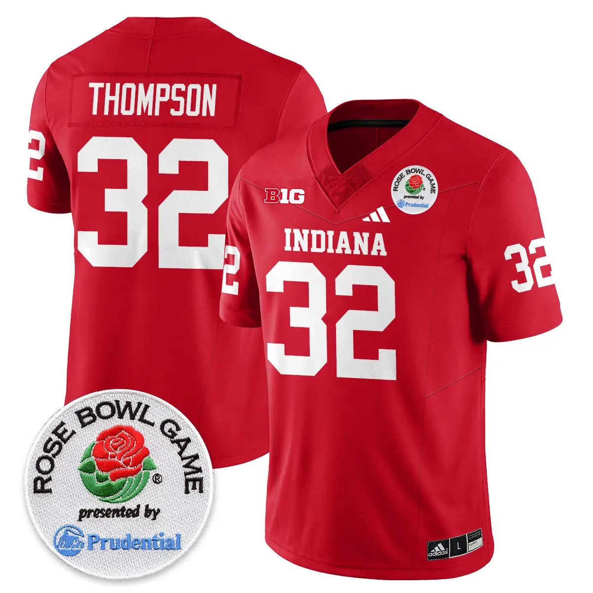 IND Vapor Limited Football Jersey - Rose Bowl by Indiana Hoosiers