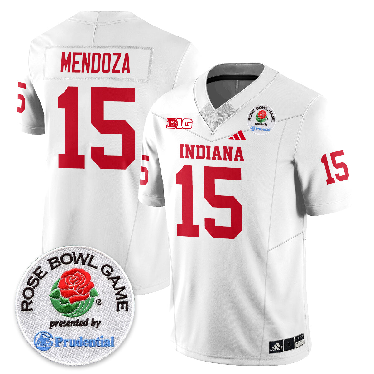 IND Vapor Limited Football Jersey - Rose Bowl by Indiana Hoosiers