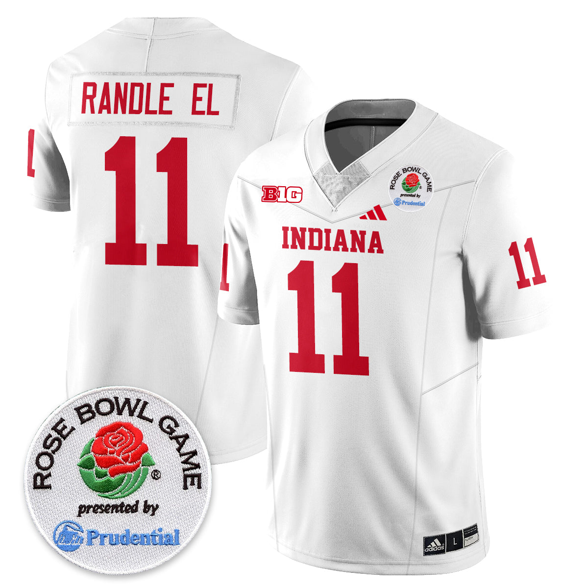 IND Vapor Limited Football Jersey - Rose Bowl by Indiana Hoosiers