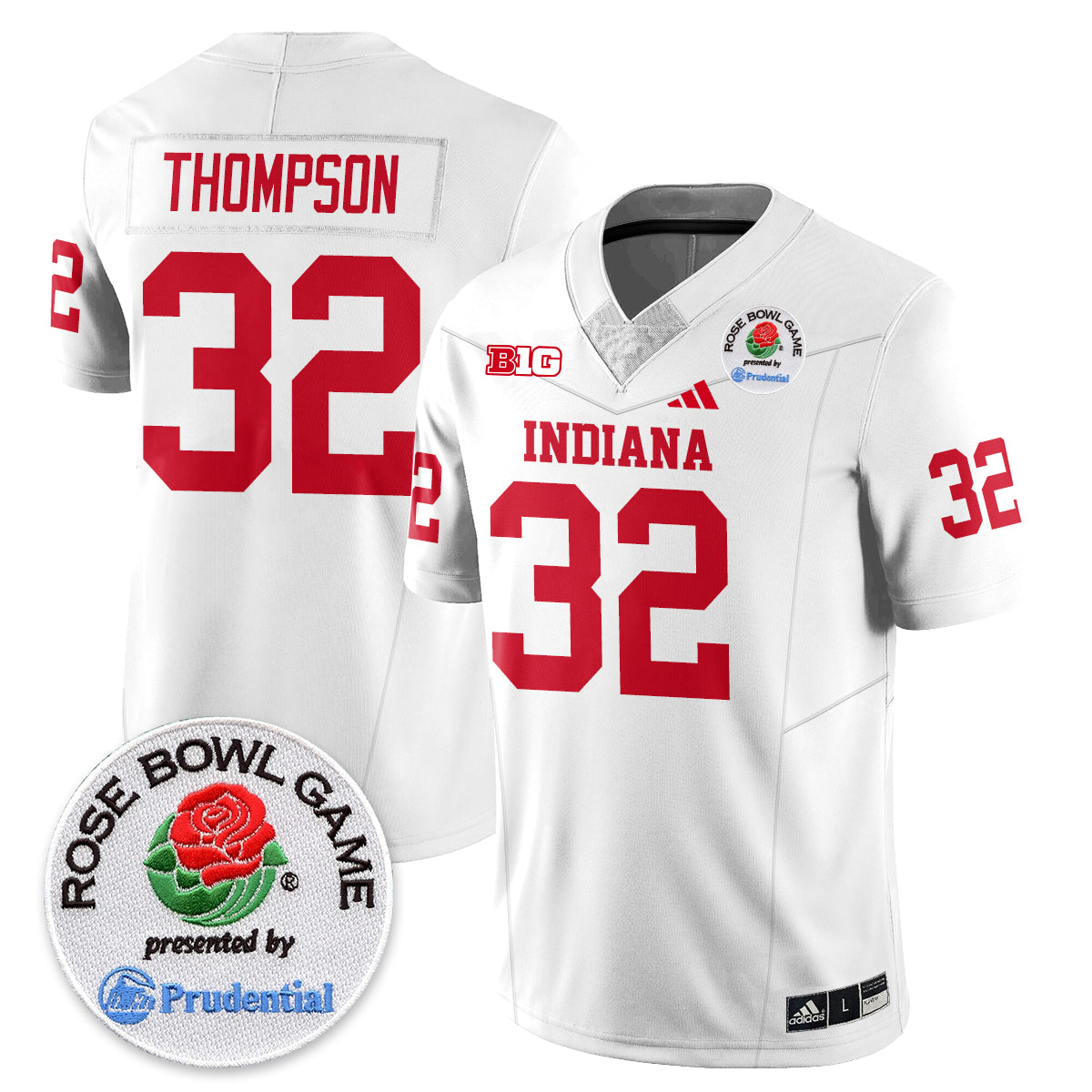 IND Vapor Limited Football Jersey - Rose Bowl by Indiana Hoosiers