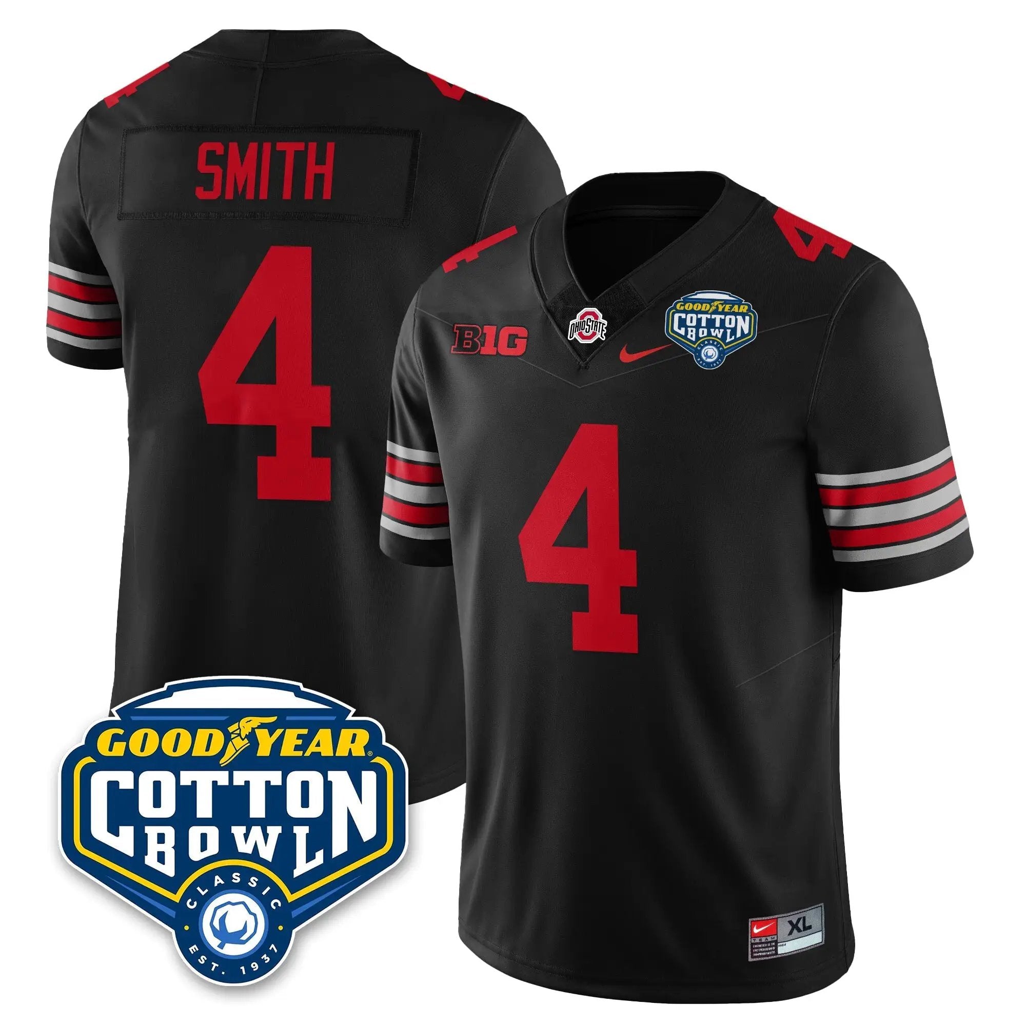OSU Football Vapor Limited Jersey - Cotton Bowl by Ohio State Buckeyes