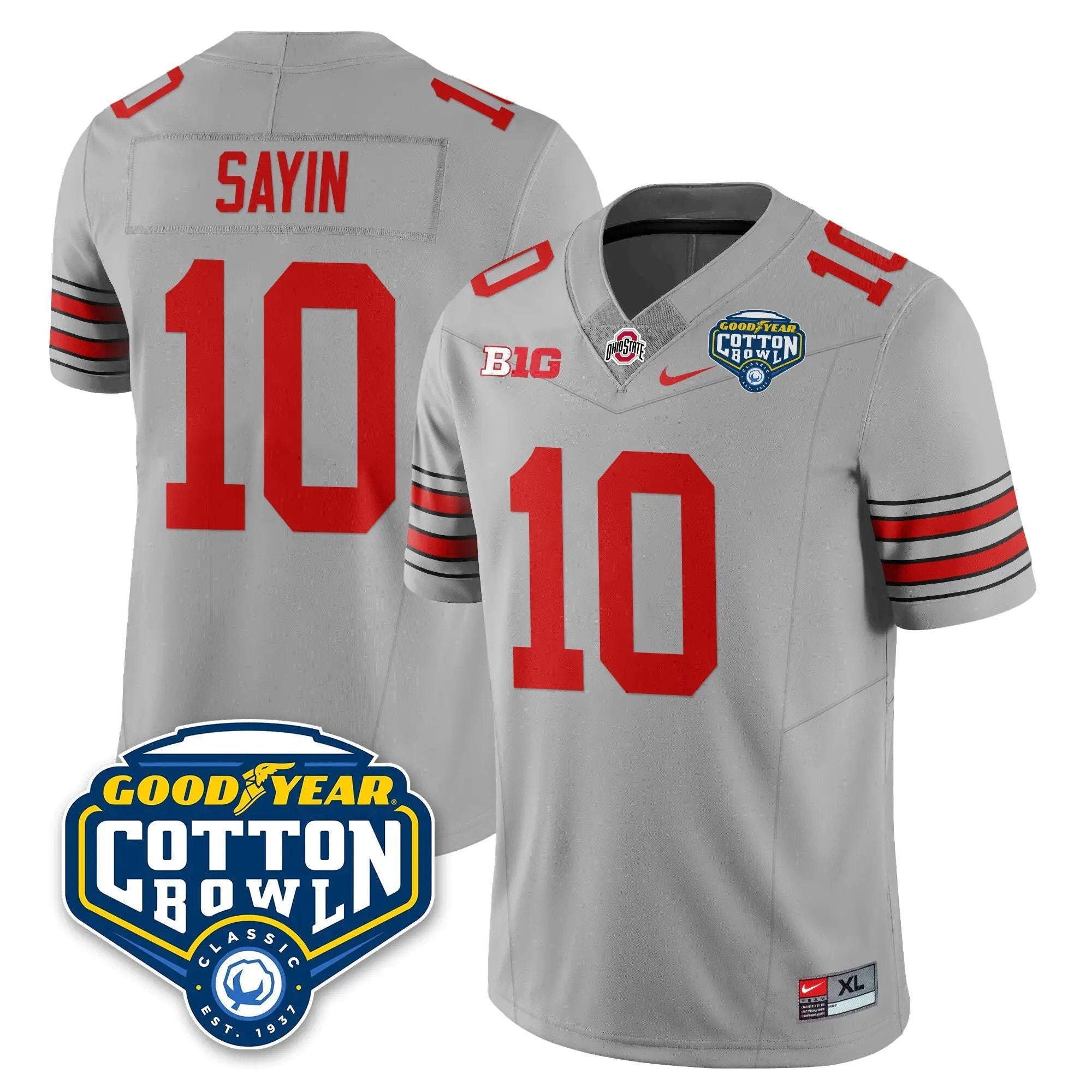 OSU Football Vapor Limited Jersey - Cotton Bowl by Ohio State Buckeyes