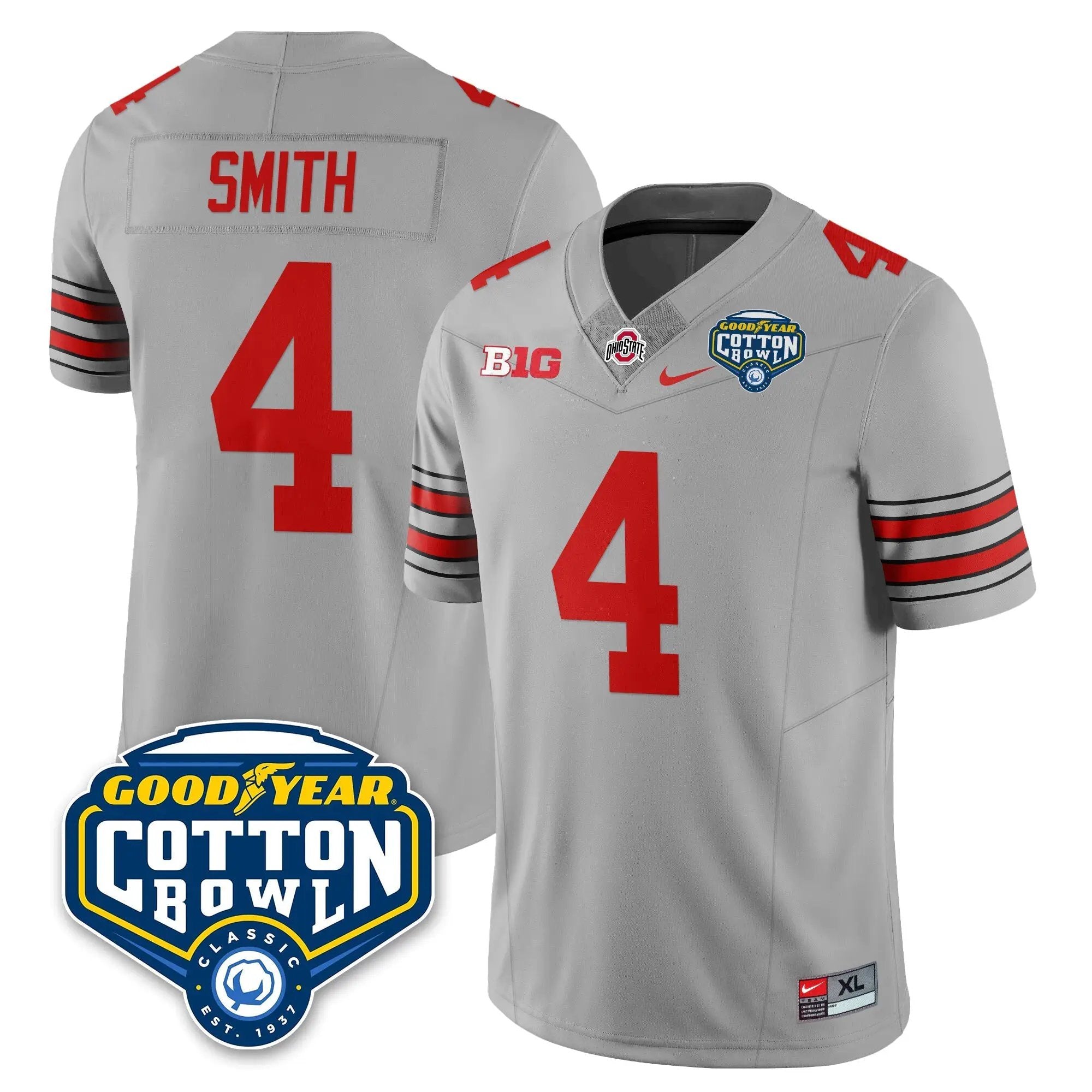 OSU Football Vapor Limited Jersey - Cotton Bowl by Ohio State Buckeyes