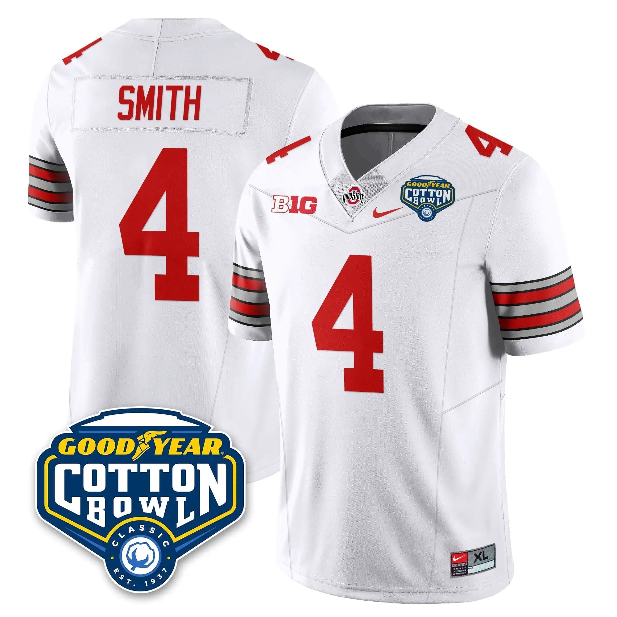 OSU Football Vapor Limited Jersey - Cotton Bowl by Ohio State Buckeyes