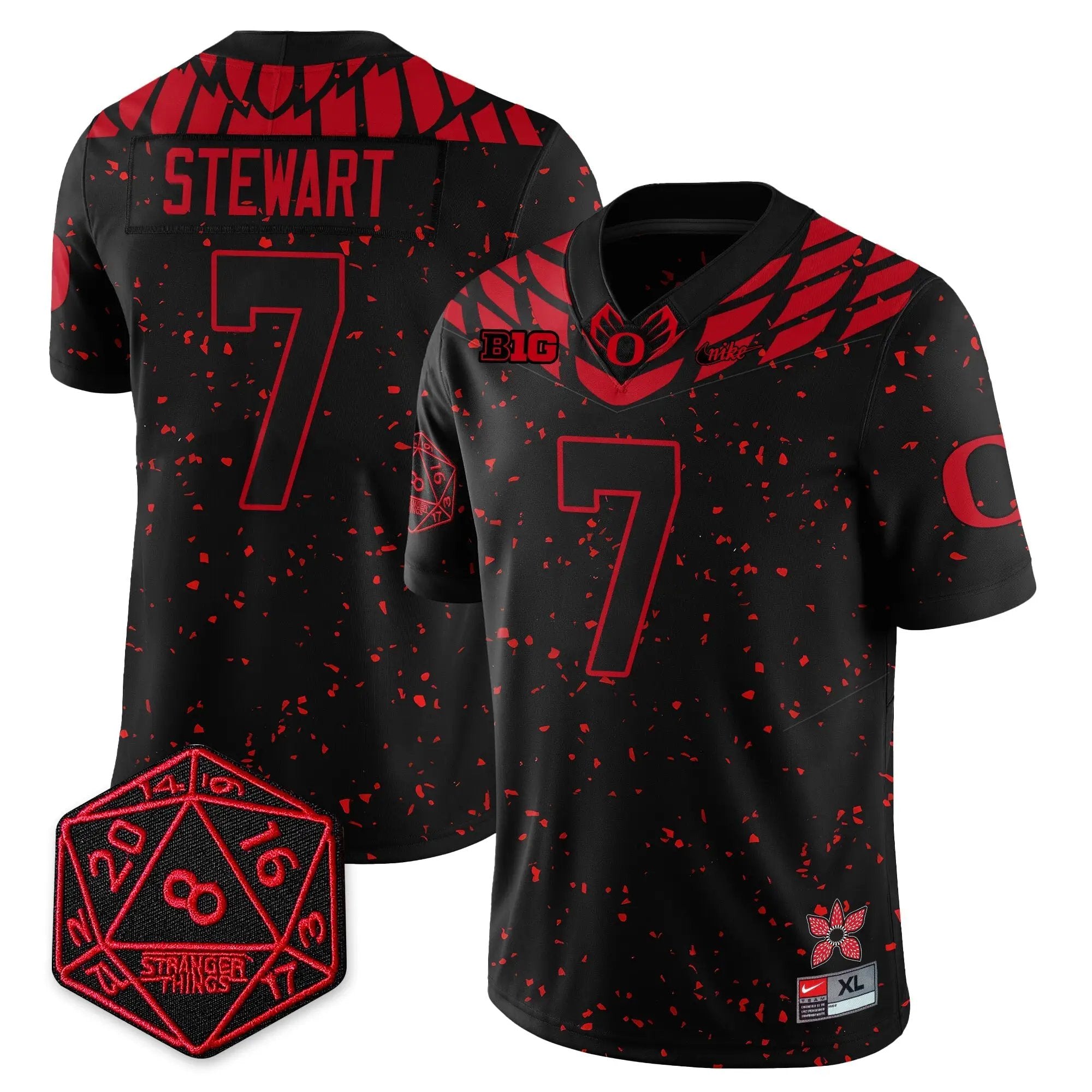 ORE "Shoe Duck" Stranger Things Vapor Limited Jersey by Oregon Ducks