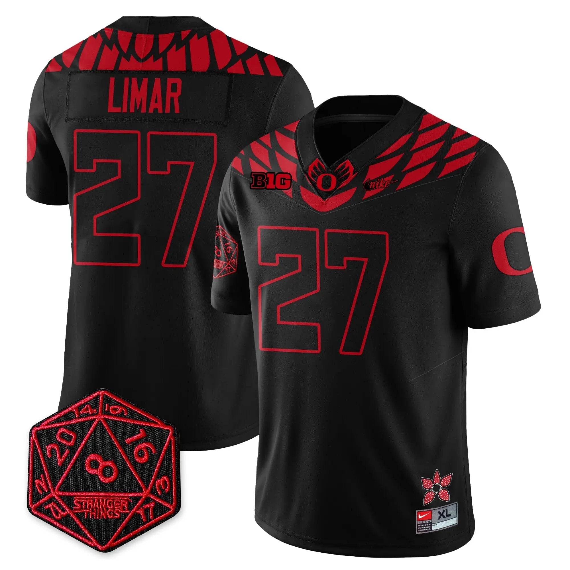 ORE "Shoe Duck" Stranger Things Vapor Limited Jersey by Oregon Ducks