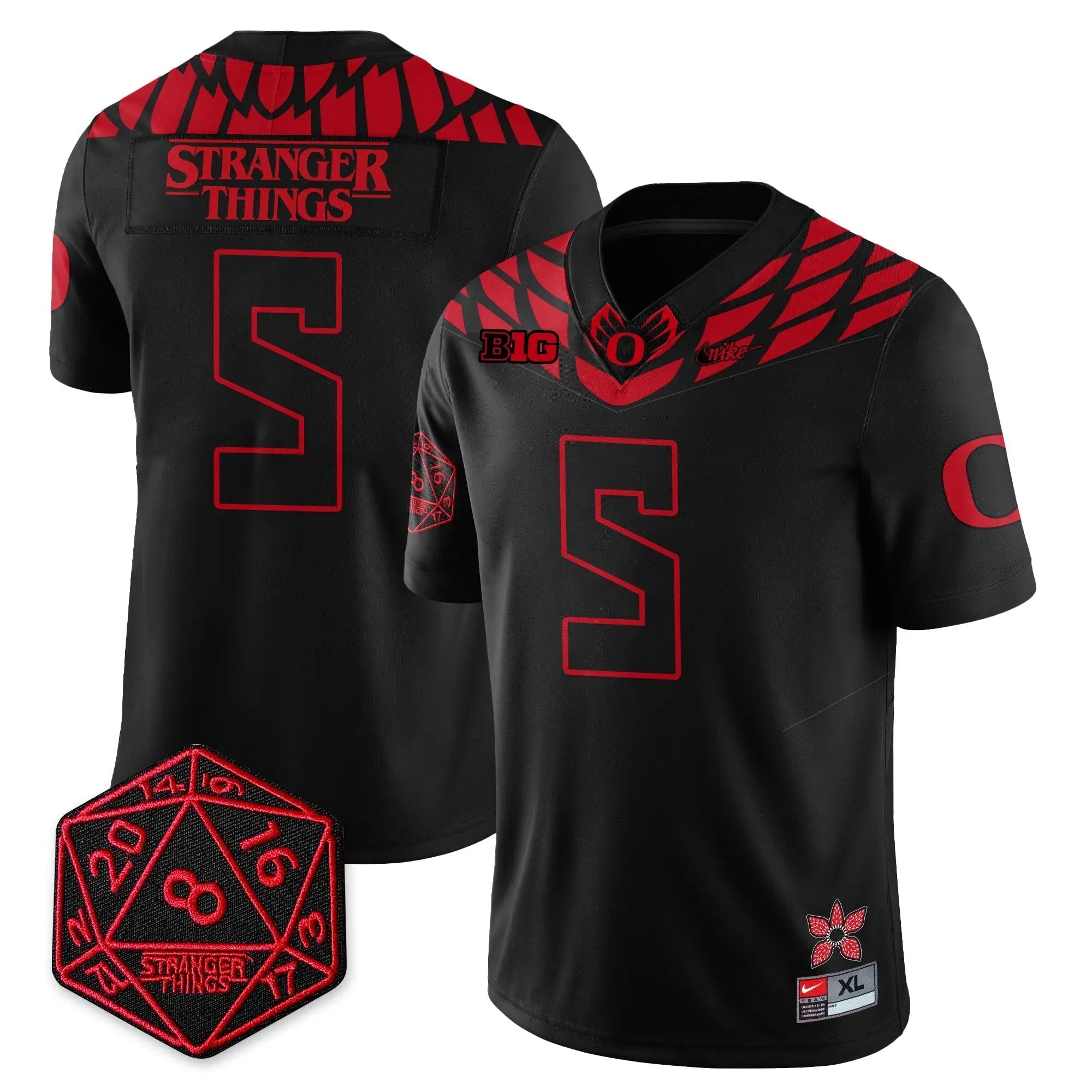 ORE "Shoe Duck" Stranger Things Vapor Limited Jersey by Oregon Ducks