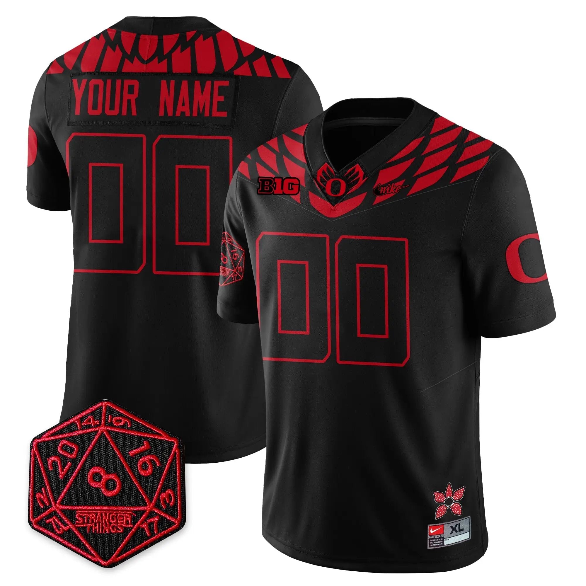 ORE "Shoe Duck" Stranger Things Vapor Limited Custom Jersey by Oregon Ducks
