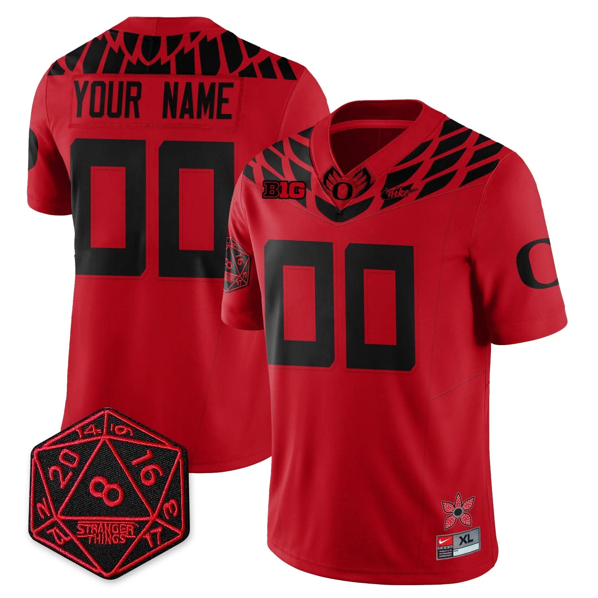 ORE "Shoe Duck" Stranger Things Vapor Limited Custom Jersey by Oregon Ducks