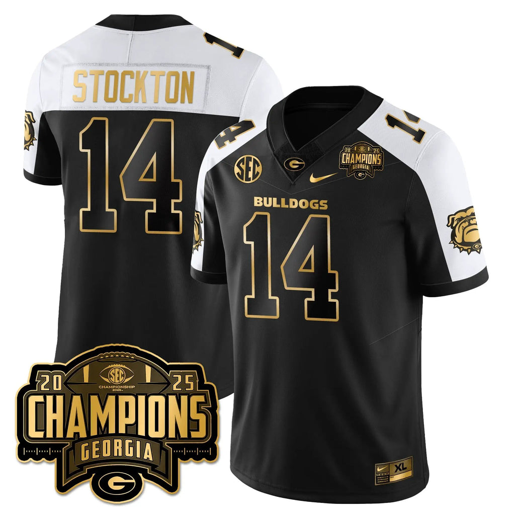 UGA Vapor Limited Gold Jersey - SEC Football Champions by Georgia Bulldogs