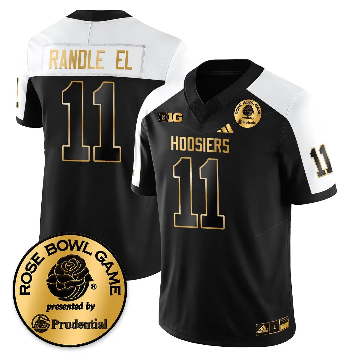 IND Vapor Limited Football Gold Jersey - Rose Bowl by Indiana Hoosiers