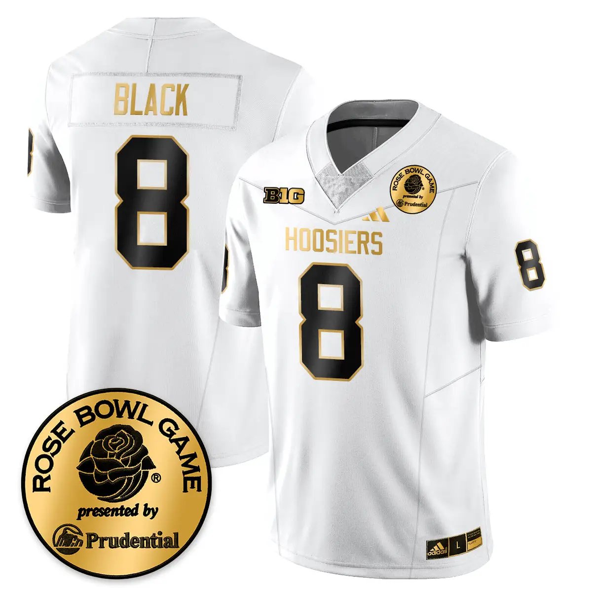IND Vapor Limited Football Gold Jersey - Rose Bowl by Indiana Hoosiers