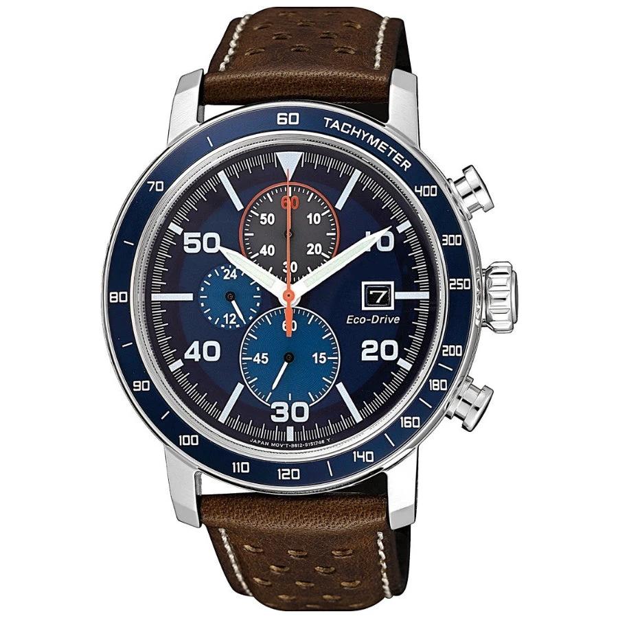 Multifunctional quartz watch with 6 hands for men by Bowlift